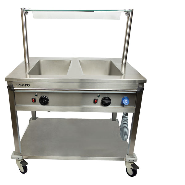 SARO Bain Marie trolley BTS-2 - 126-1515