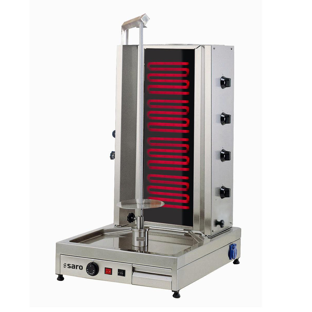 Gril électrique SARO pour döner / gyros, pour 80 kg de viande ED4 - 126-1805