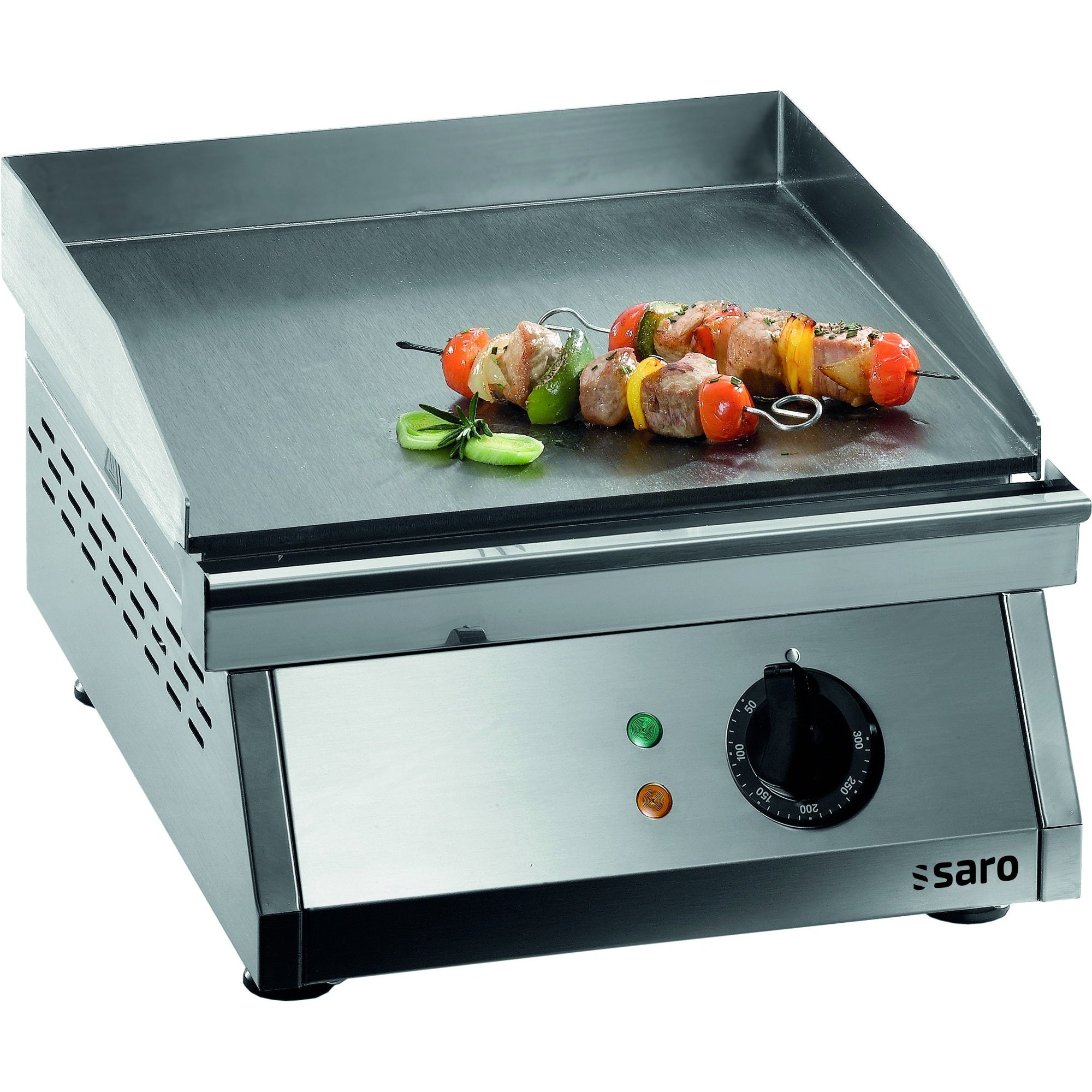 Plaque de cuisson SARO FRY TOP 400, lisse - 172-3025