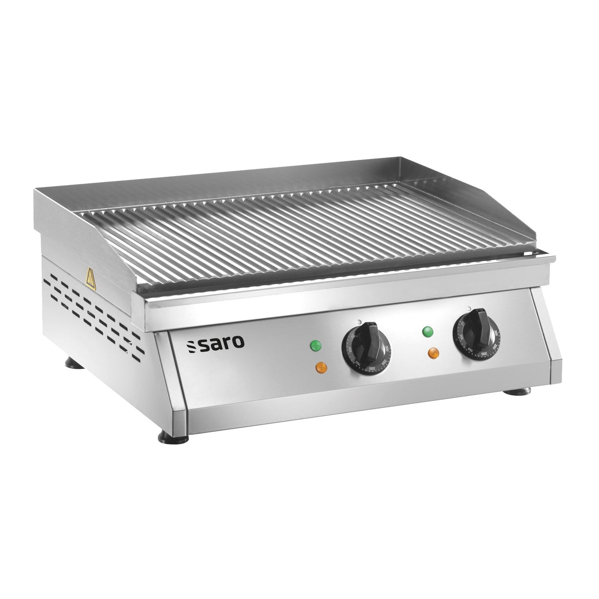 Plaque de cuisson SARO (rainurée) FRY TOP GH 610 R - 172-3130
