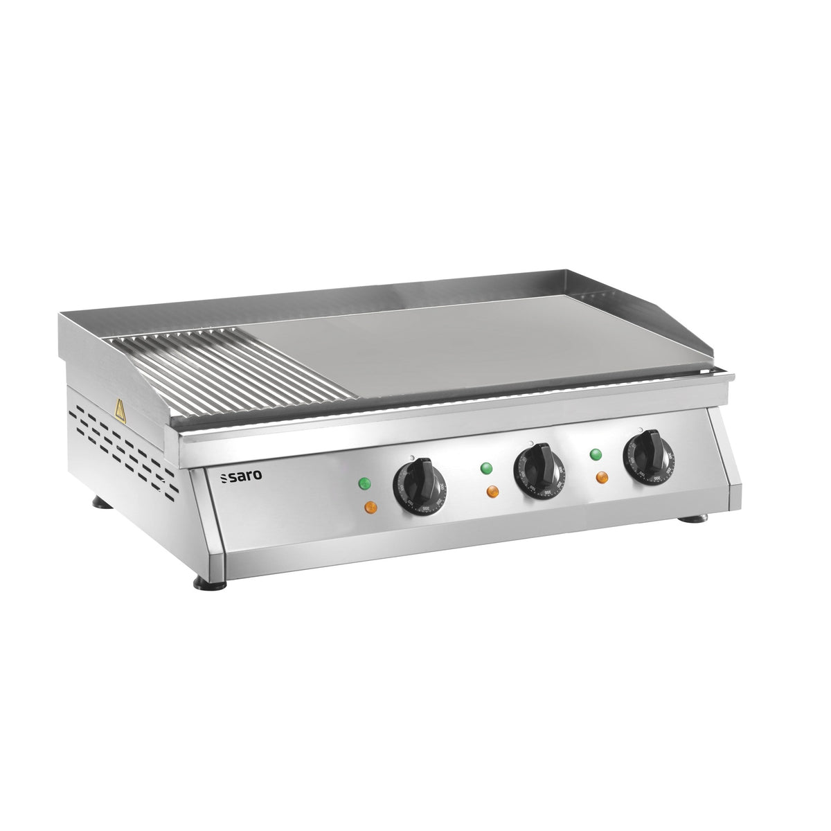 SARO Electrische grillplaat (gegroefd+glad) FRY TOP GH 760 R - 172-3135