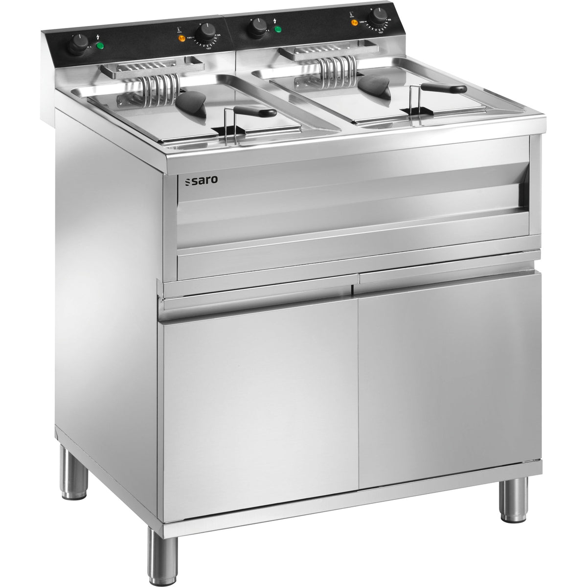 SARO Friteuse tafel GASTROLINE 12+12Vs - 172-4055
