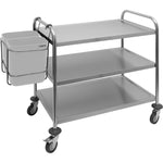 Poubelle SARO pour chariot de service AB 2 - 213-4108