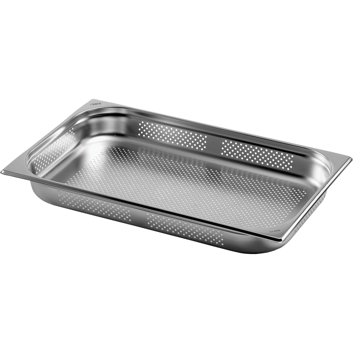 SARO BUDGET LINE, bac GN 1/1, perforé, hauteur 100 mm - 282-9180