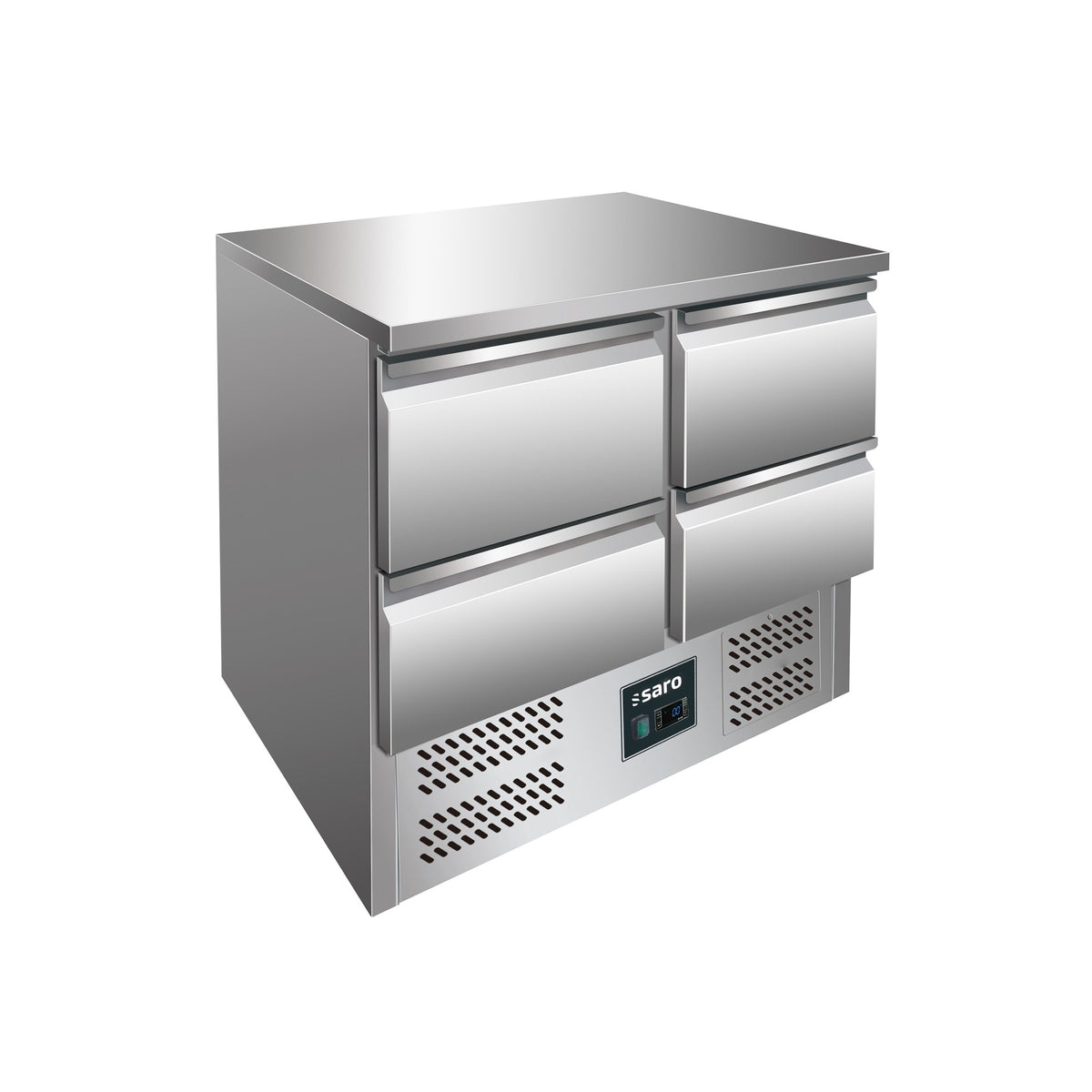 SARO Gekoelde werkbank met lades, VIVIA S 901 S/S TOP 4 x 1/2 - 323-1009