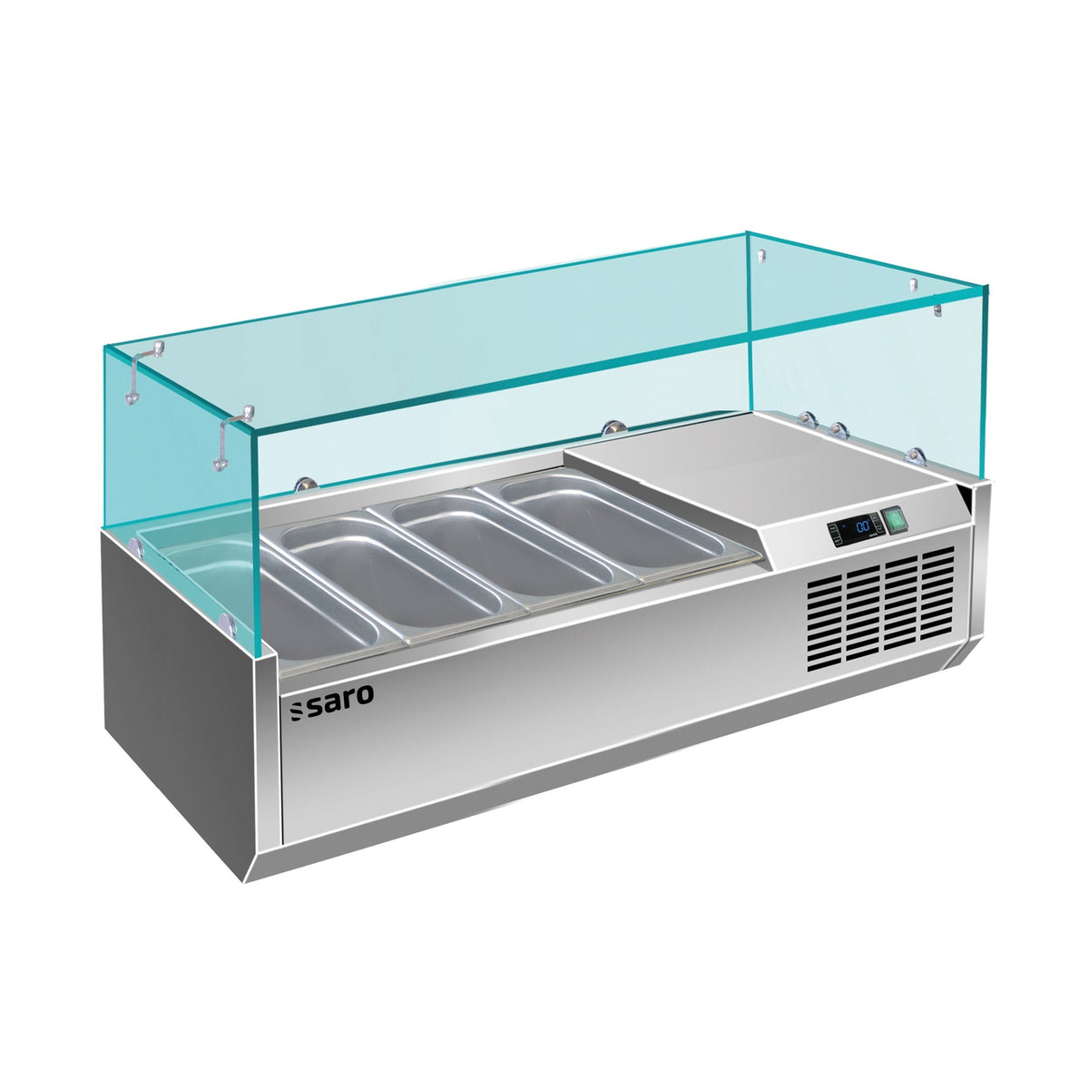 SARO Opzet koelvitrine - 1/3 GN VRX 1200/380 - 323-1030