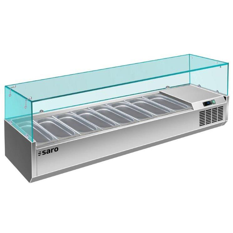 SARO Opzet koelvitrine - 1/3 GN VRX 1800/380 - 323-1040