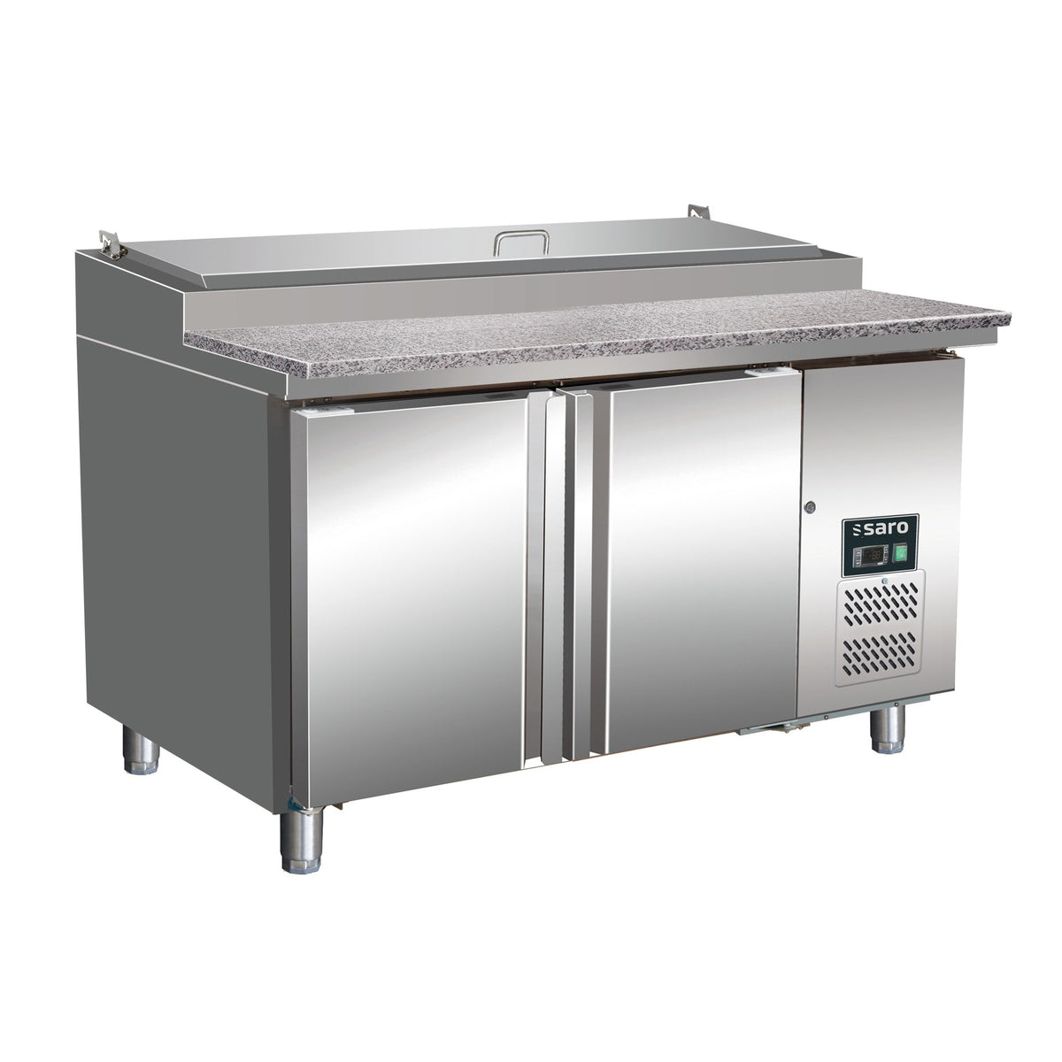 SARO Voorbereidingswerkbank, werkblad graniet - 1/3 GN SH 1500 - 323-1115