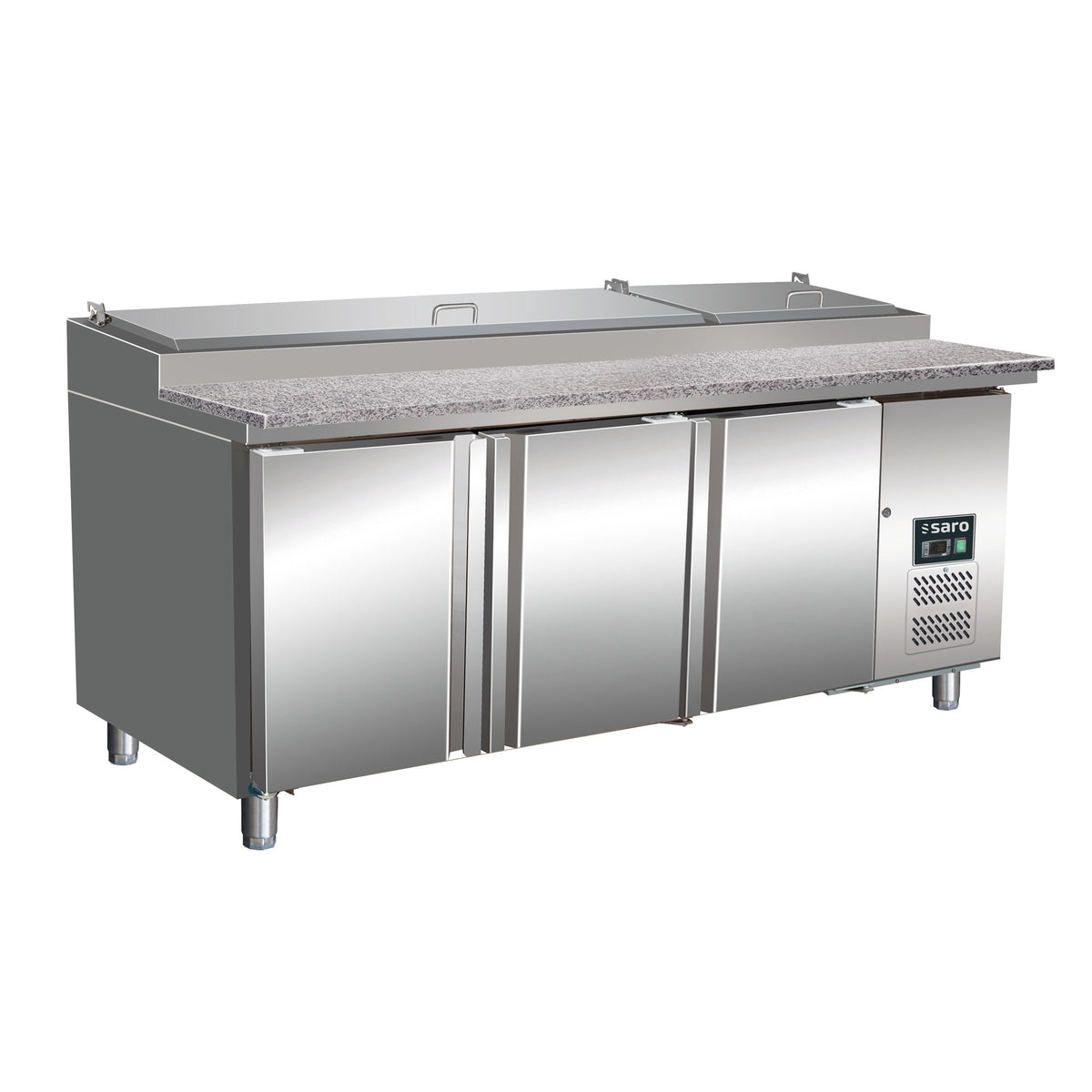 SARO Voorbereidingswerkbank, werkblad graniet - 1/3 GN SH 2000 - 323-1120