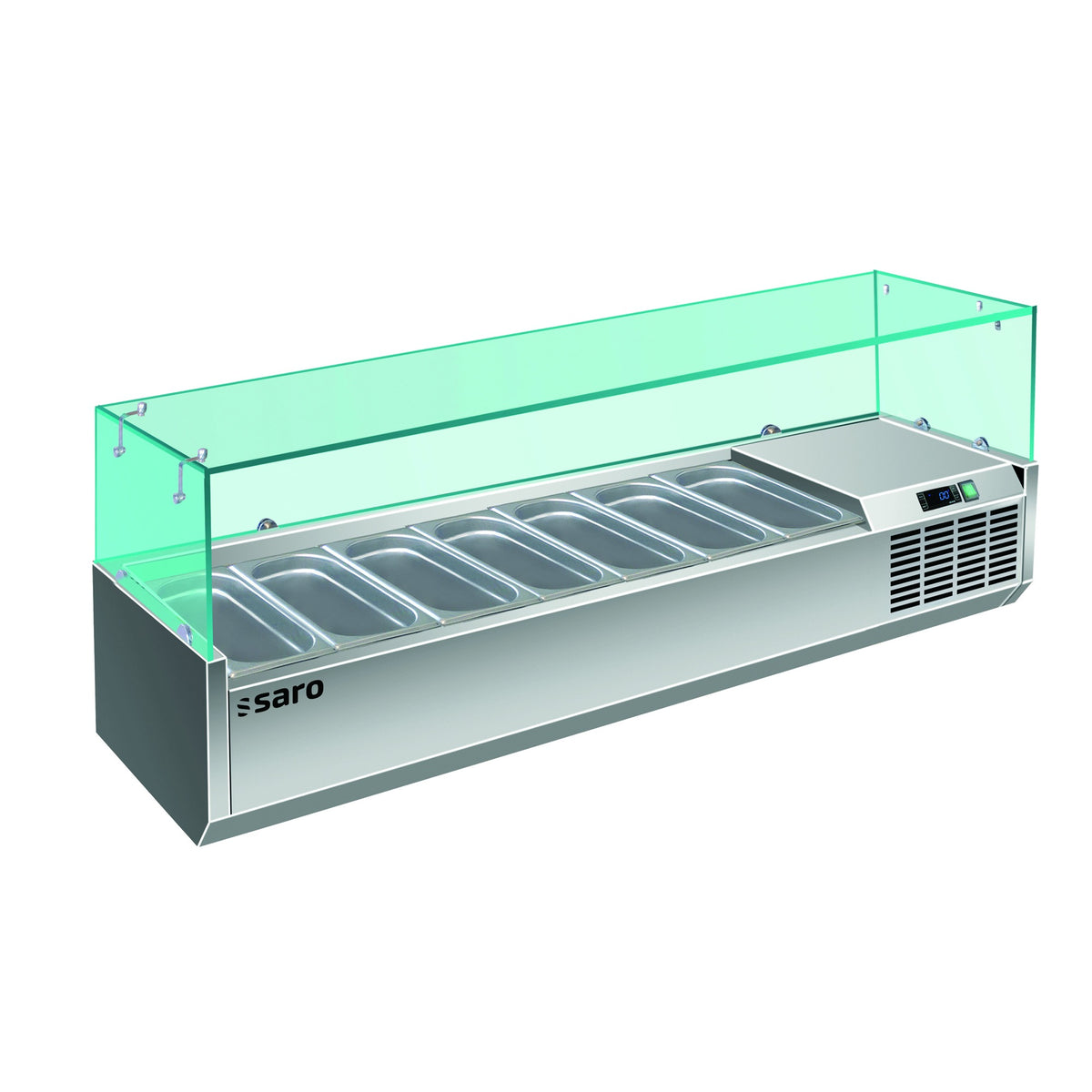 SARO Opzet koelvitrine - 1/4 GN VRX 1500/330 - 323-1136