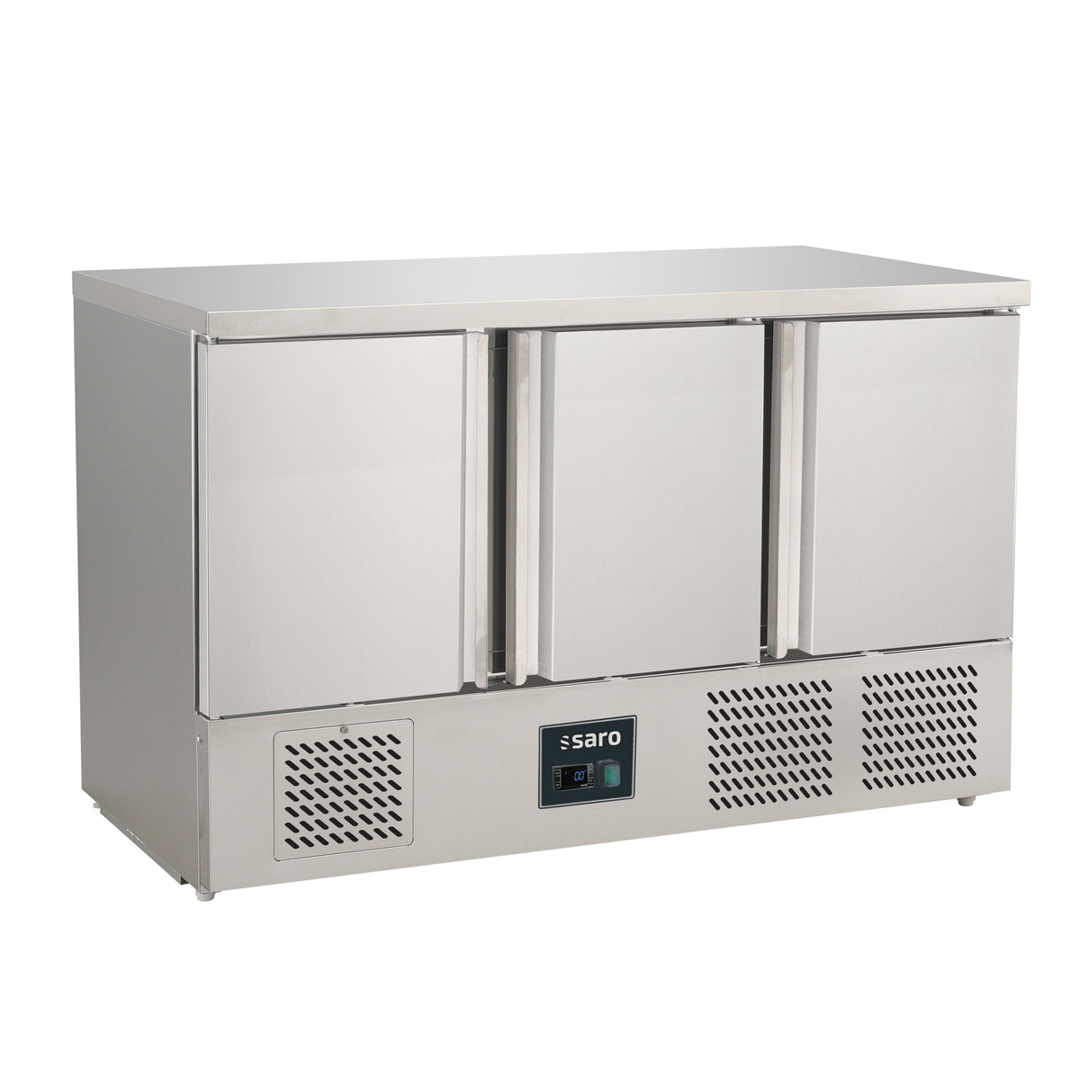 SARO Koelwerkbank, 3 Deuren, S903 S/S TOP PRO - 323-1403
