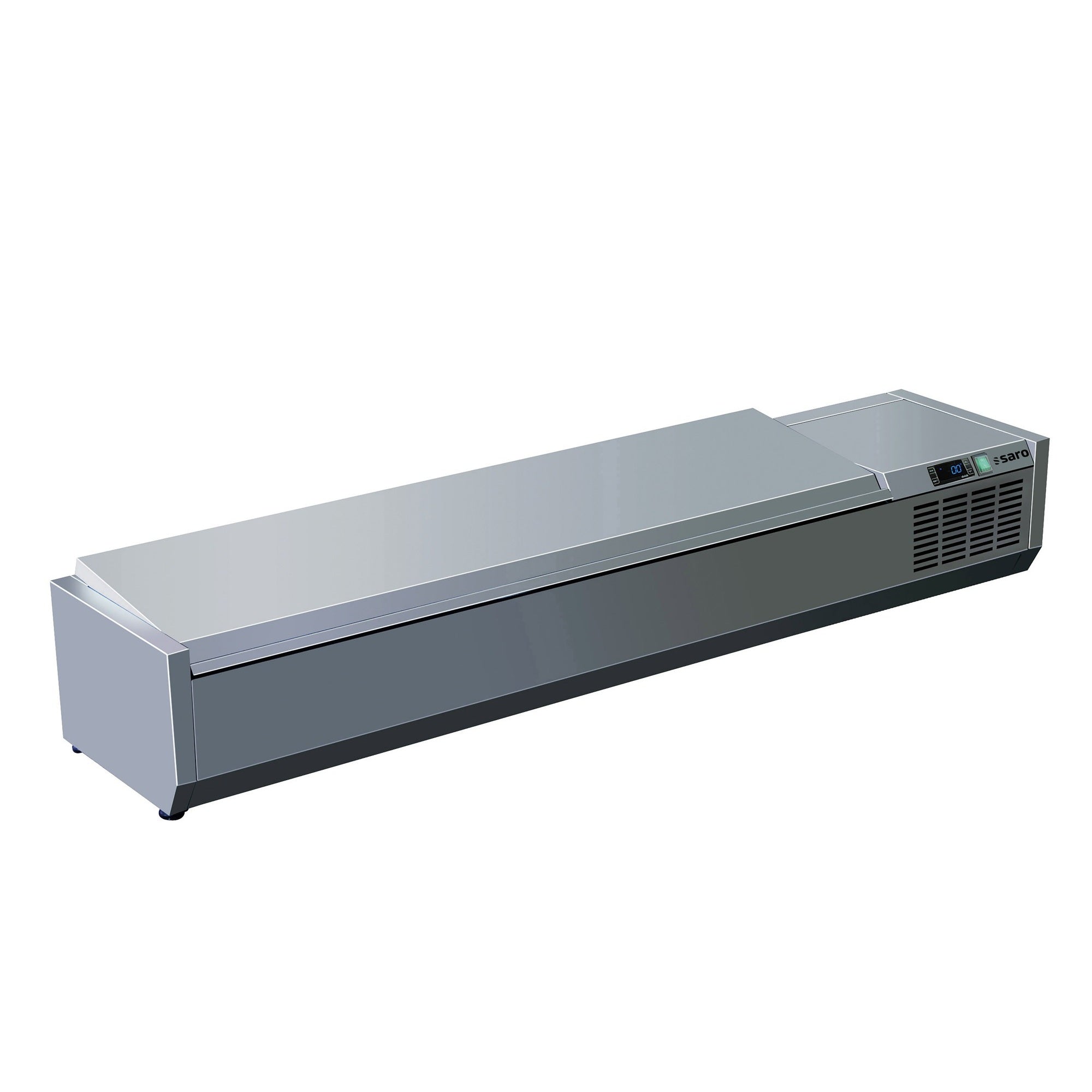 SARO Opzet koelvitrine met deksel - 1/3 GN VRX 2000 S/S - 323-3148