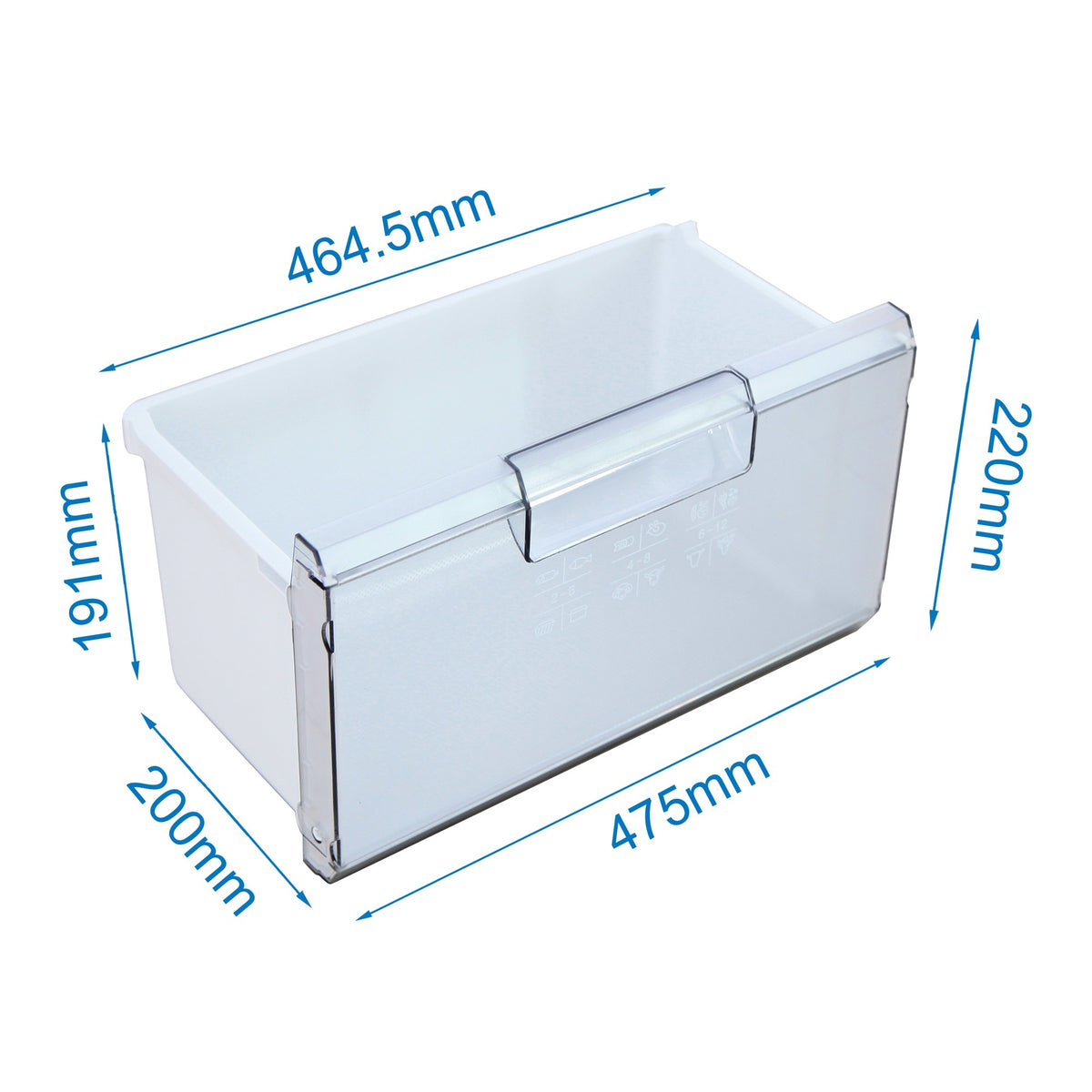Tiroir SARO pour HT 200 (partie supérieure) - 323-6005