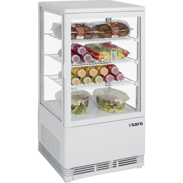 SARO Mini-koelvitrine 70 liter SC 70 wit - 330-10001