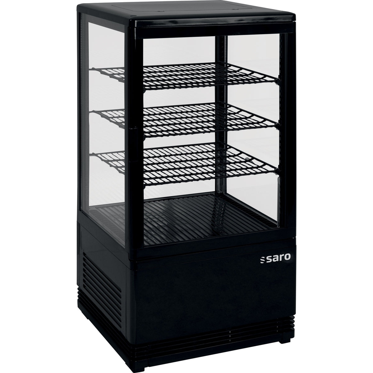 SARO Mini-koelvitrine 70 liter SC 70 zwart - 330-10051