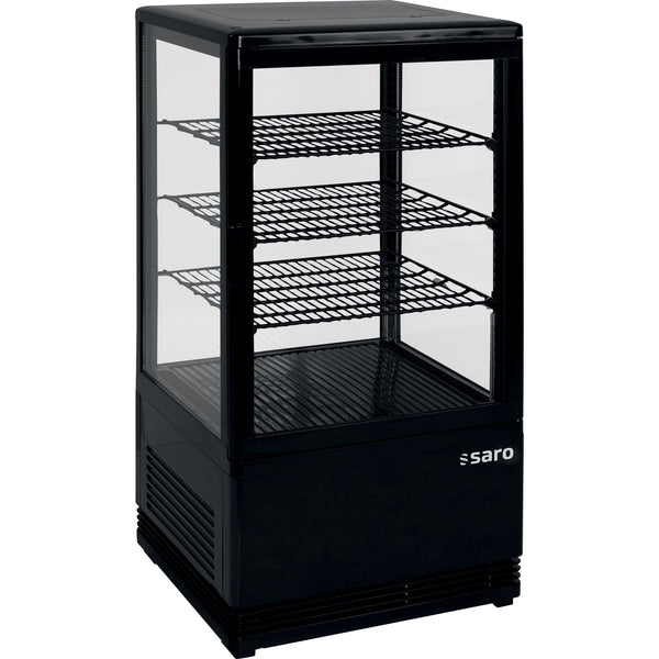 SARO Mini-koelvitrine 70 liter SC 70 zwart - 330-10051