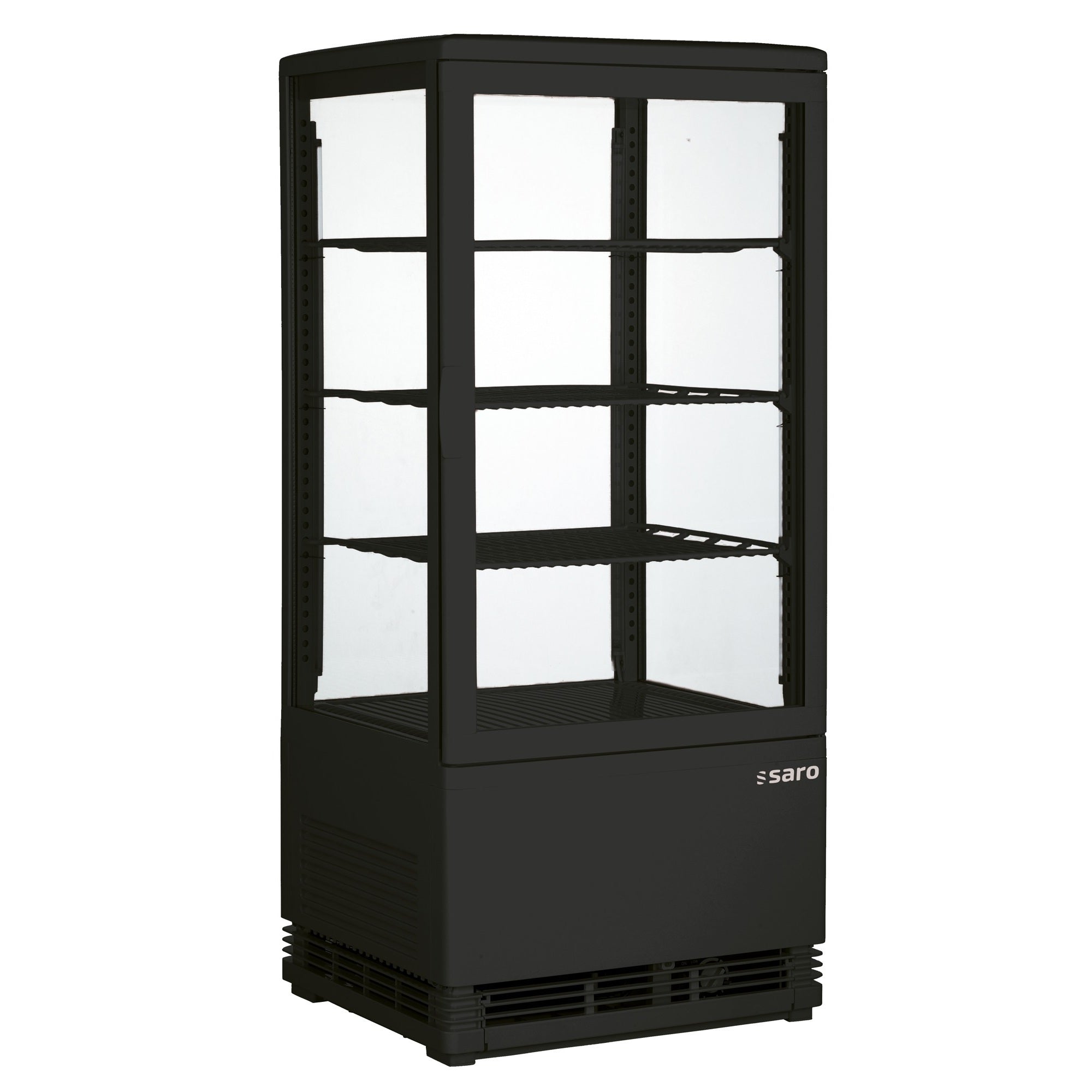 Vitrine réfrigérée SARO 78 litres, SC 80 noir - 330-1009