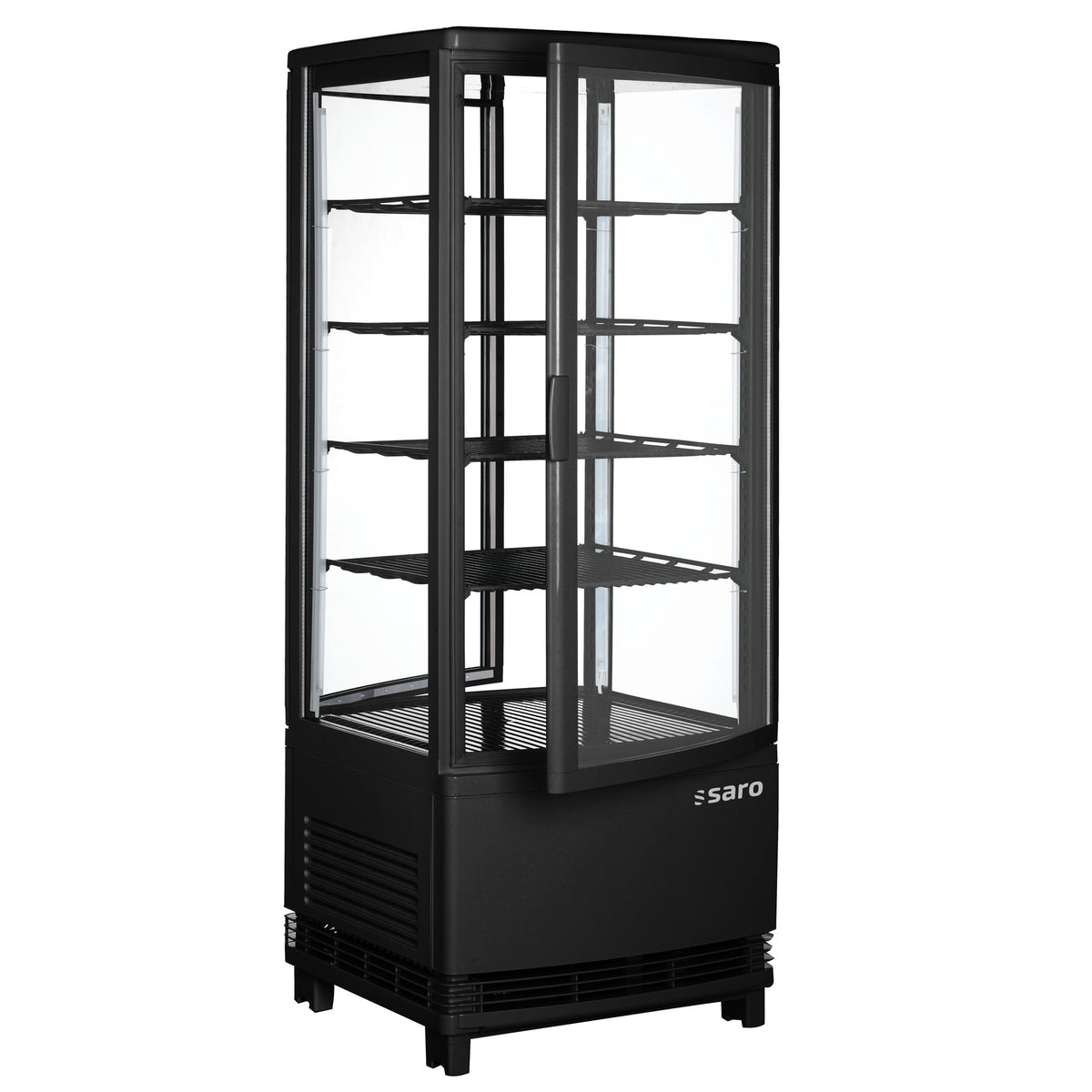 SARO Koelvitrine SC 100 DT zwart - 330-1015