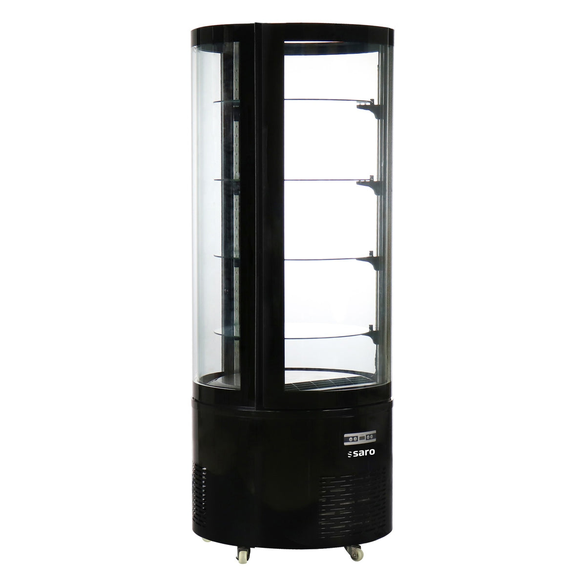 Vitrine à gâteaux SARO - noire ALESSIA - 330-1128