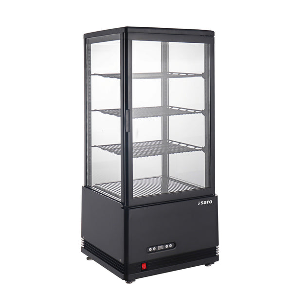 SARO Koelvitrine SC 70 AV, zwart - 330-30051