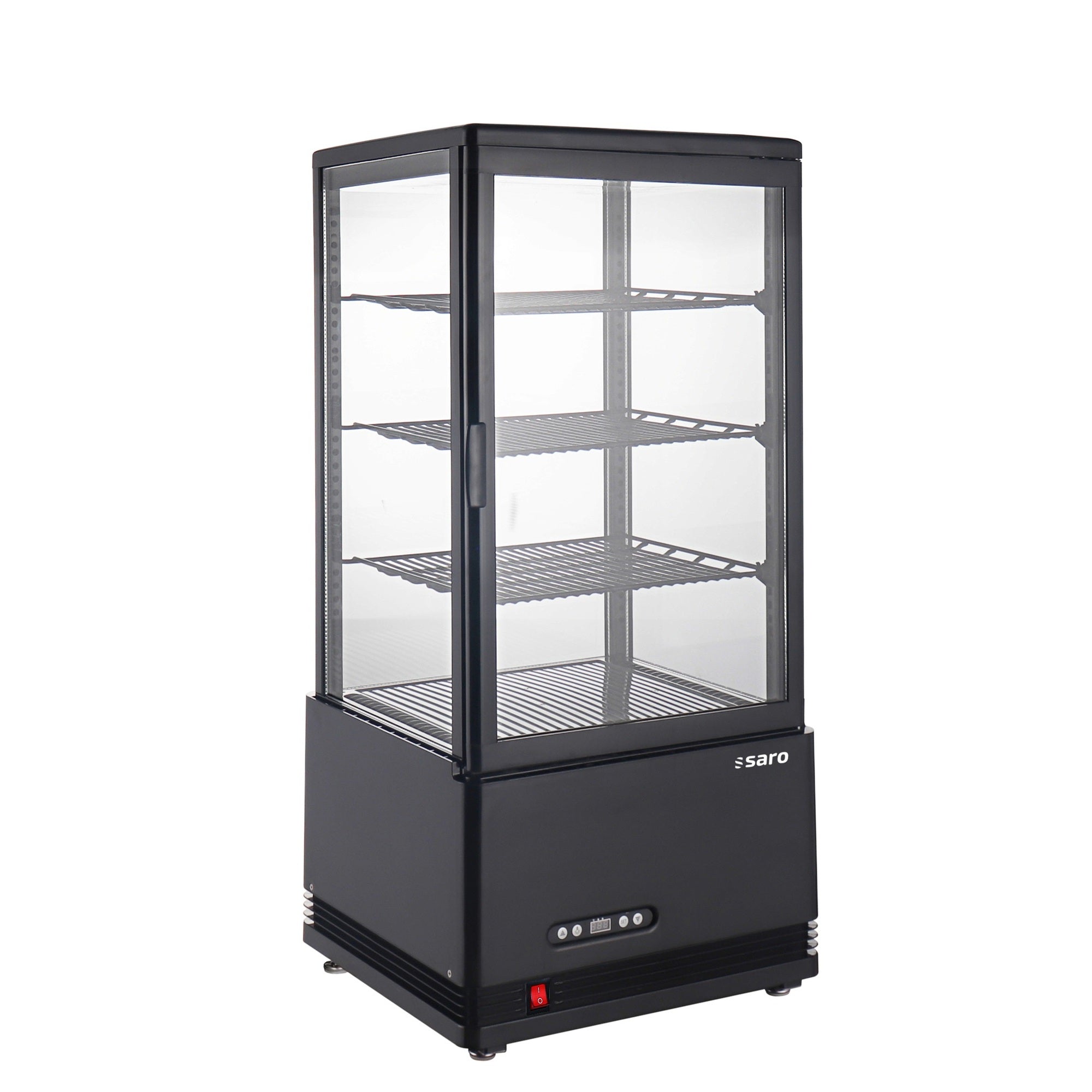 Vitrine réfrigérée SARO SC 80 AV, noir - 330-3009