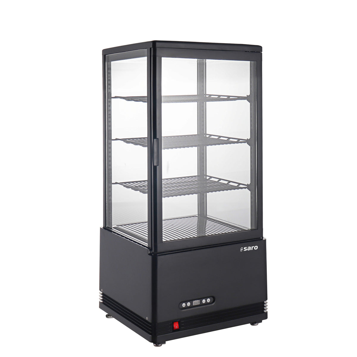 SARO Koelvitrine SC 80 AV, zwart - 330-3009