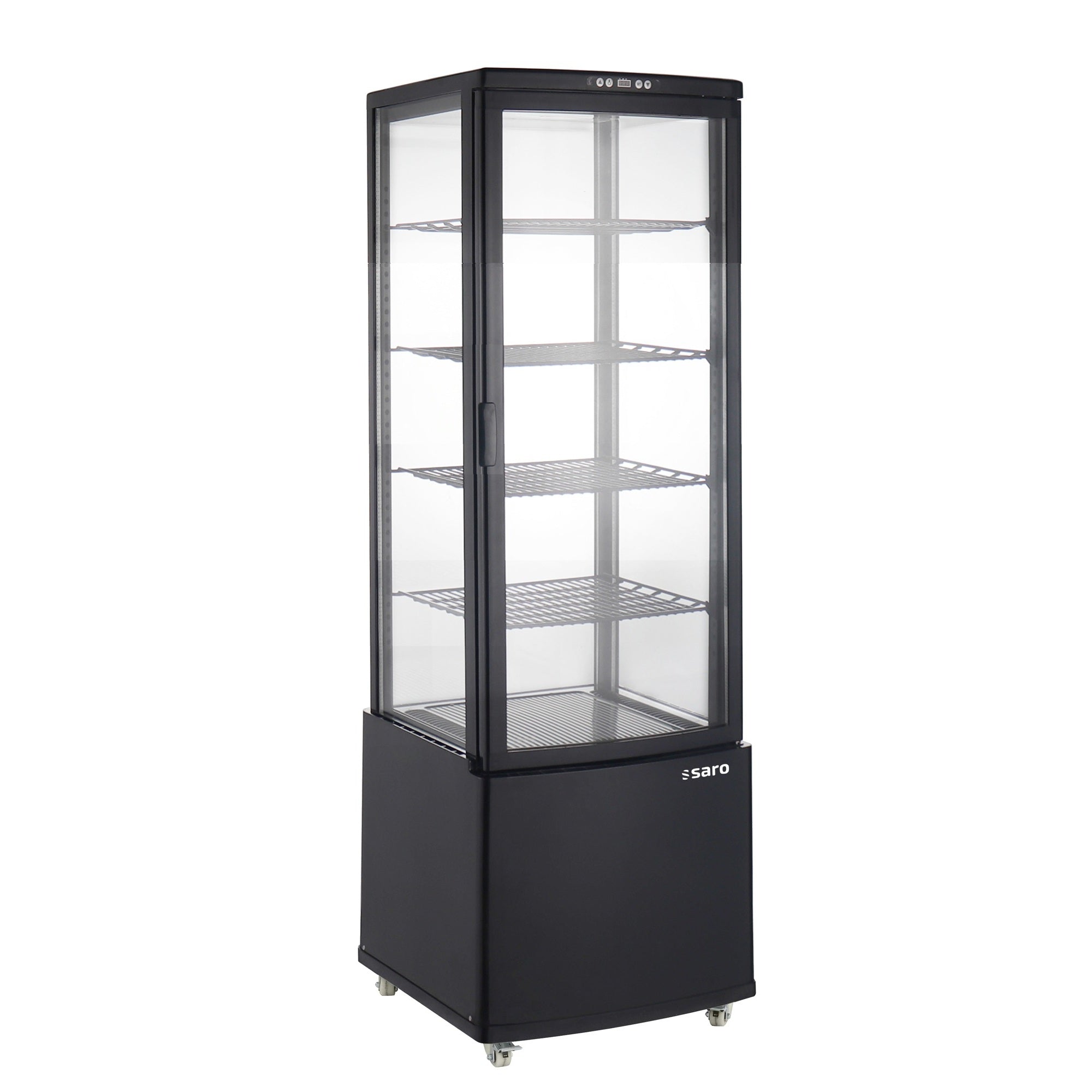 Vitrine réfrigérée SARO, noire PHIL AV - 330-3036