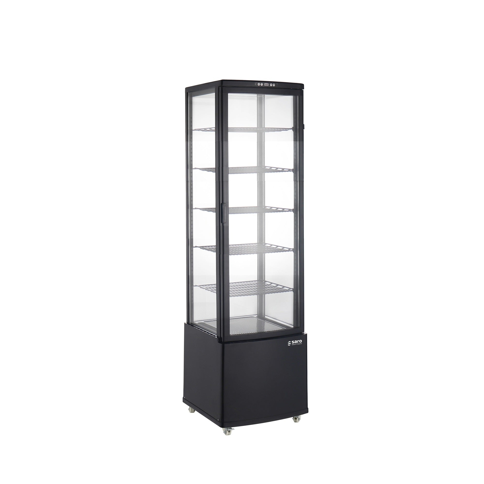 Vitrine réfrigérée SARO, noire LEO AV - 330-3038
