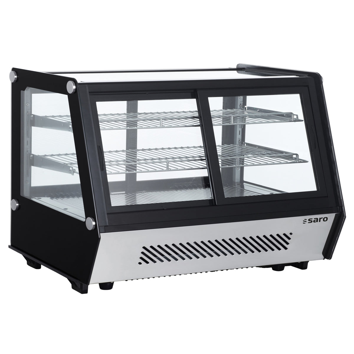 Réfrigérateur de comptoir SARO avec portes coulissantes à l'avant et à l'arrière SELF 205K - 330-3225