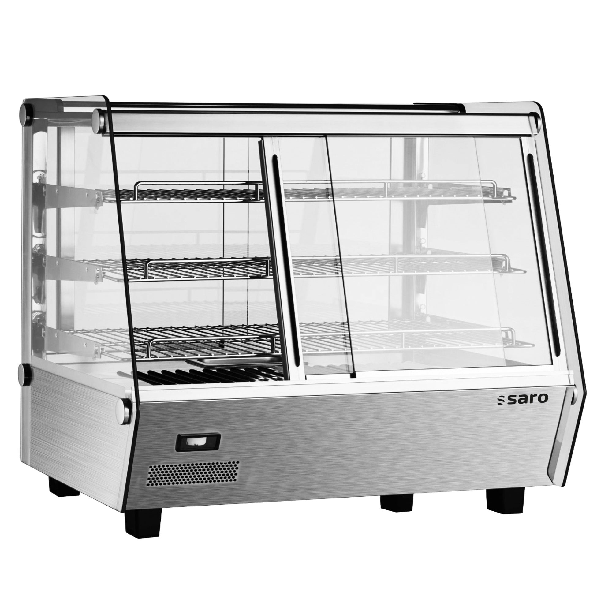 Vitrine chauffante de comptoir SARO SELF 205W - 330-3525