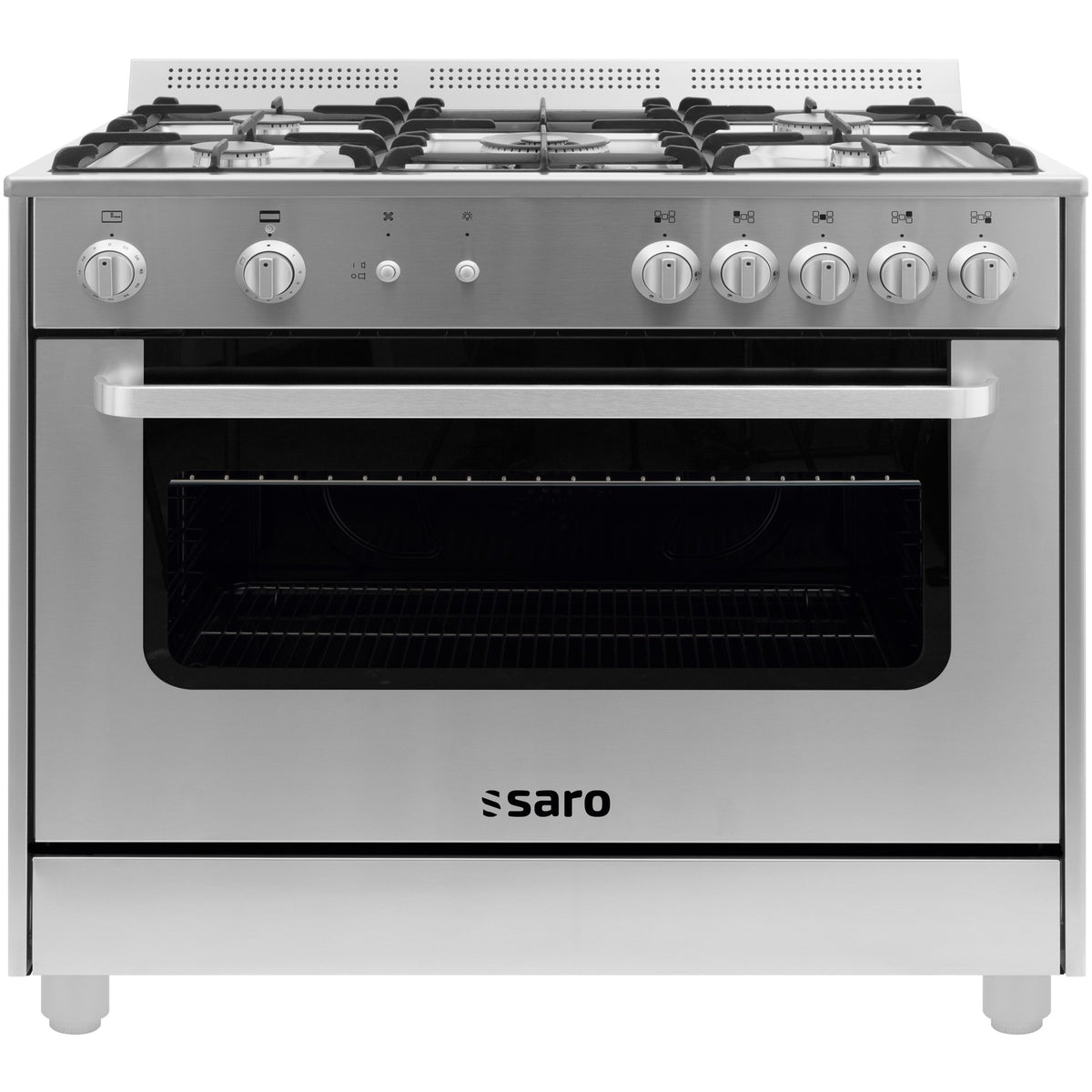 SARO Multifunctioneel gasfornuis met gasoven TS95C71X - 331-1165NL