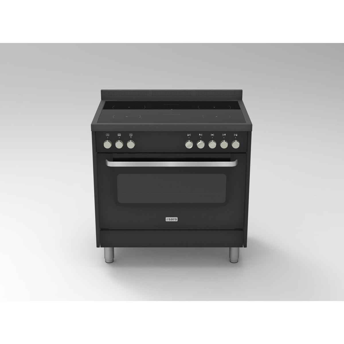 SARO Semi-professionele inductieDoorkookplaat TS95IND61N zwart - 331-1205