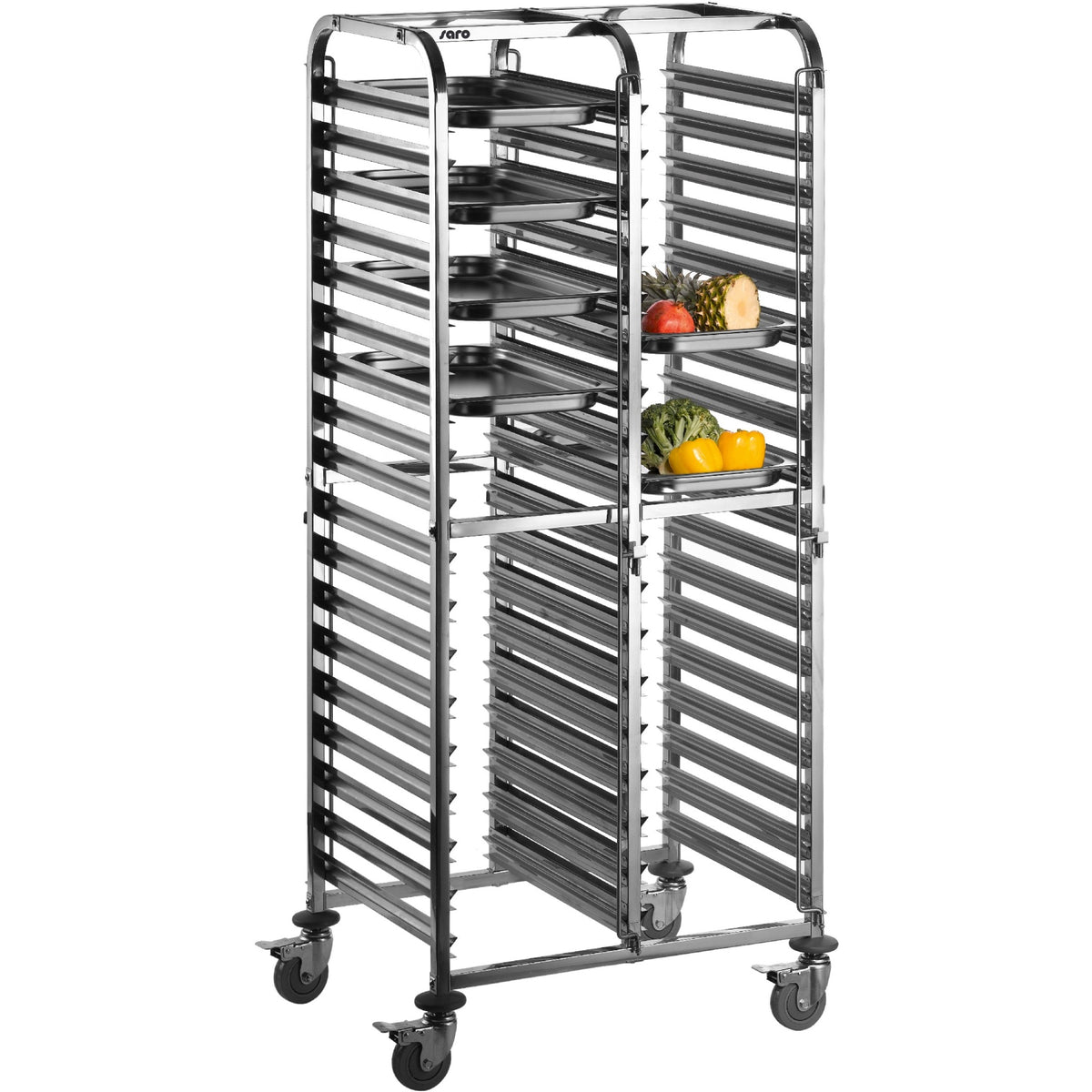 SARO Trolley voor 1/1 GN bakken LIAM DUO - 350-1005