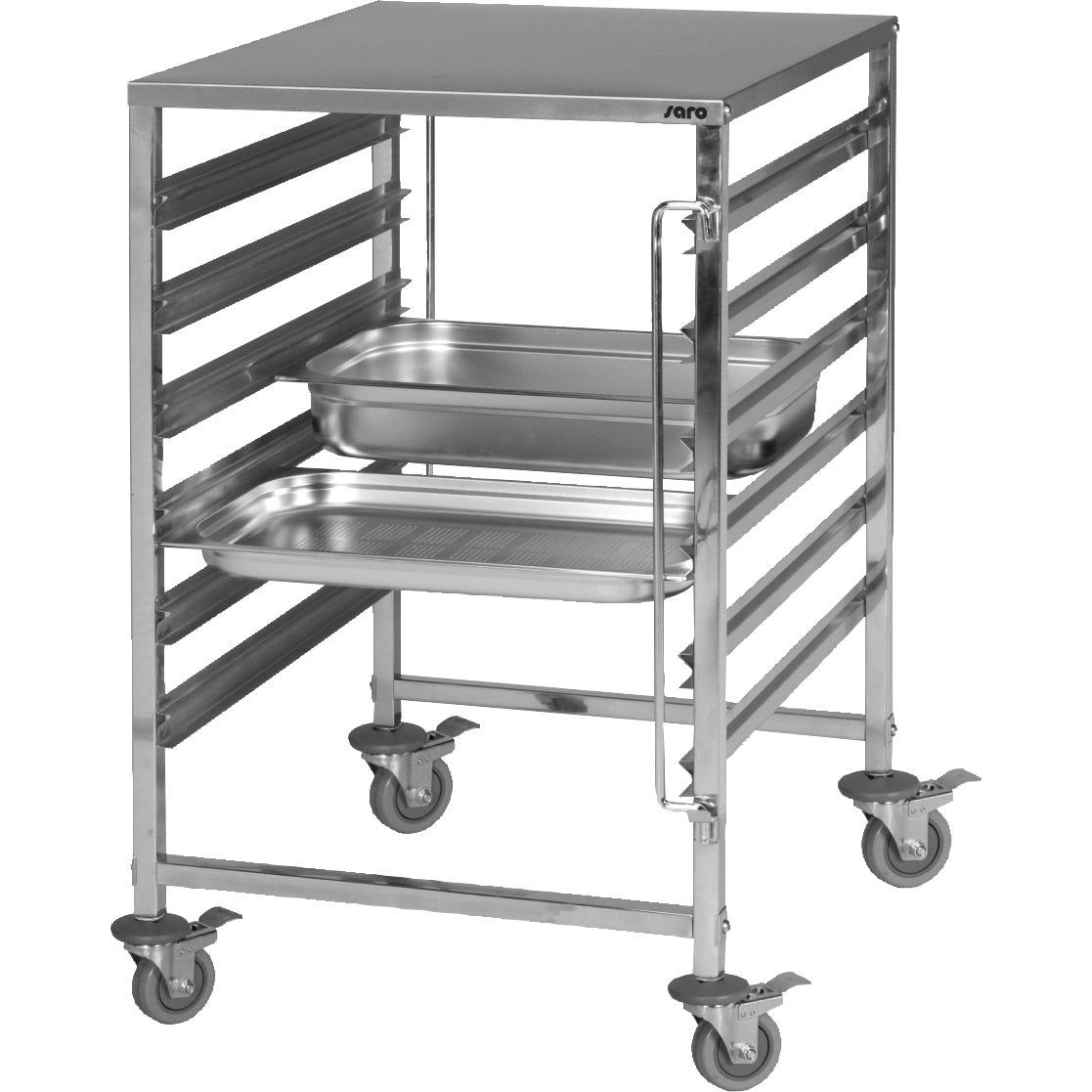 SARO Trolley met roestvrij stalen werkblad NOEL - 350-1015