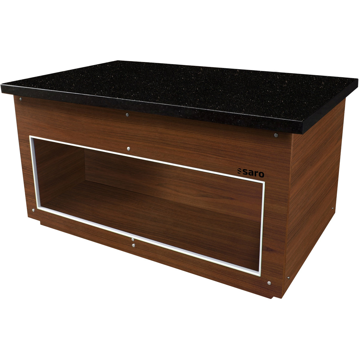 Élément neutre SARO, largeur 1 600 mm, couleur NOYER - 366-2510