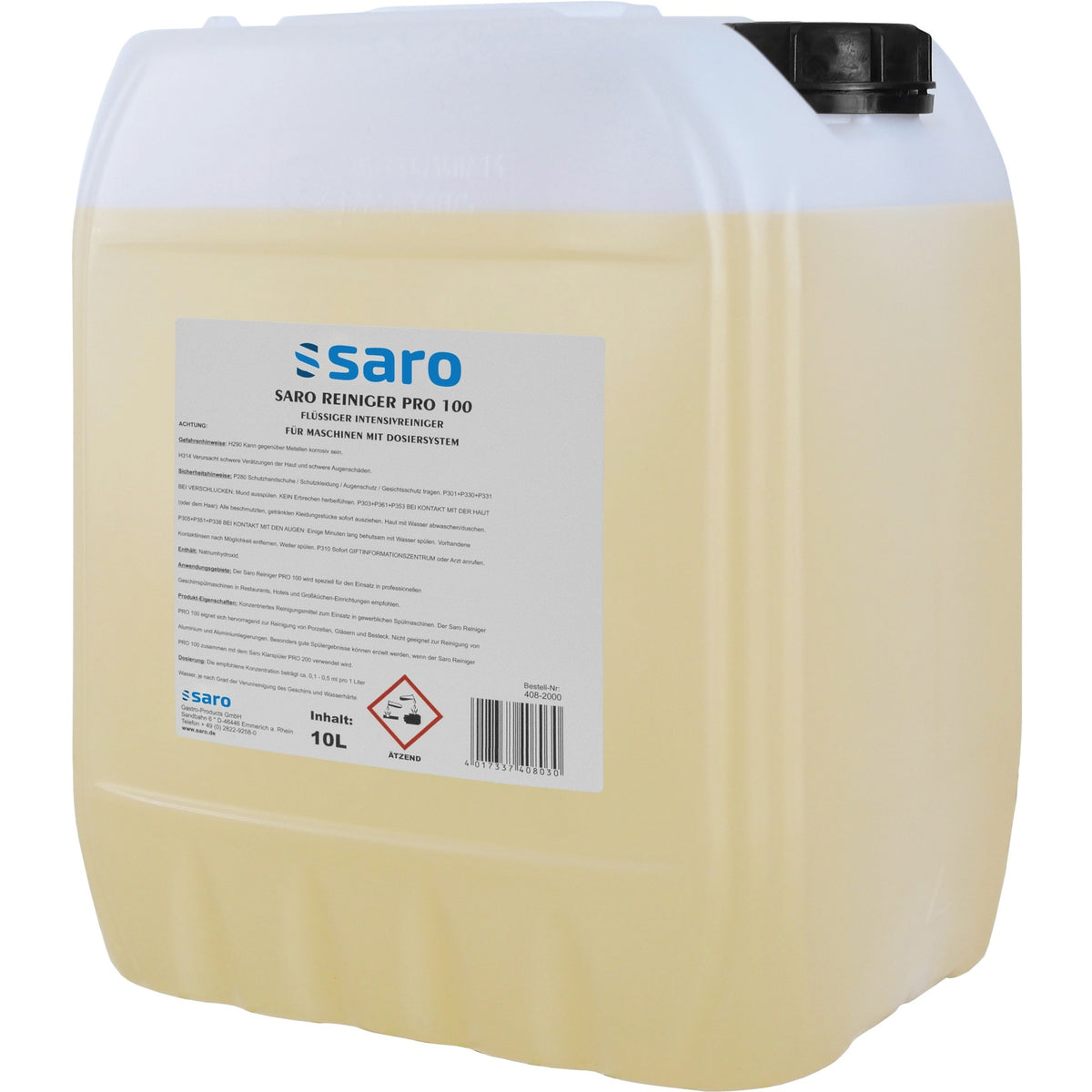 SARO Vaatwasmiddel PRO 100 - 408-2000