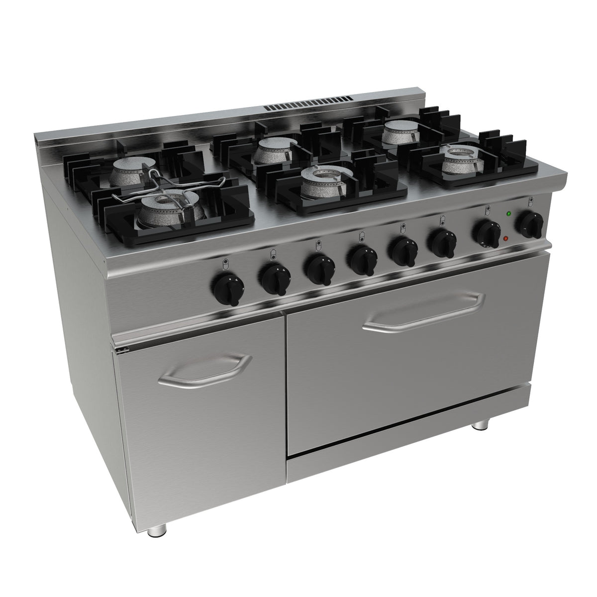SARO Gasfornuis met electrische oven E7/KUPG6LE - 423-1045