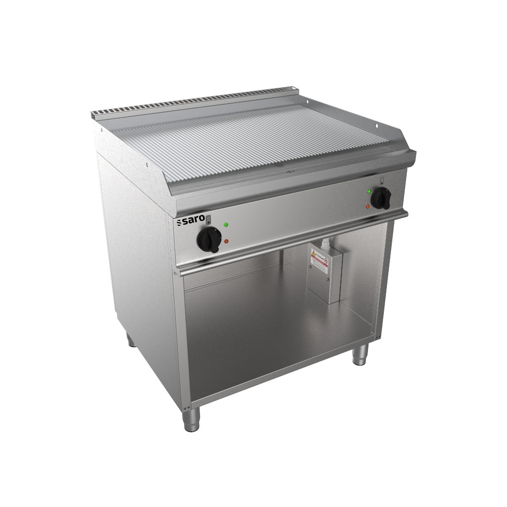 SARO Electrische grillplaat met open onderstel E7/KTE2BAR - 423-1250