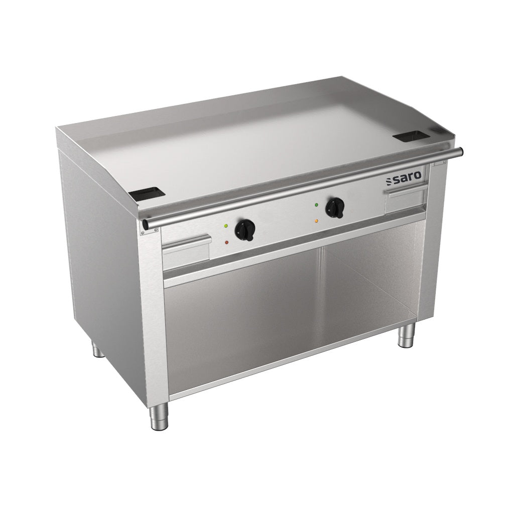 SARO Electrische Teppanyaki Grill met open onderstel TED2/120E - 423-3200