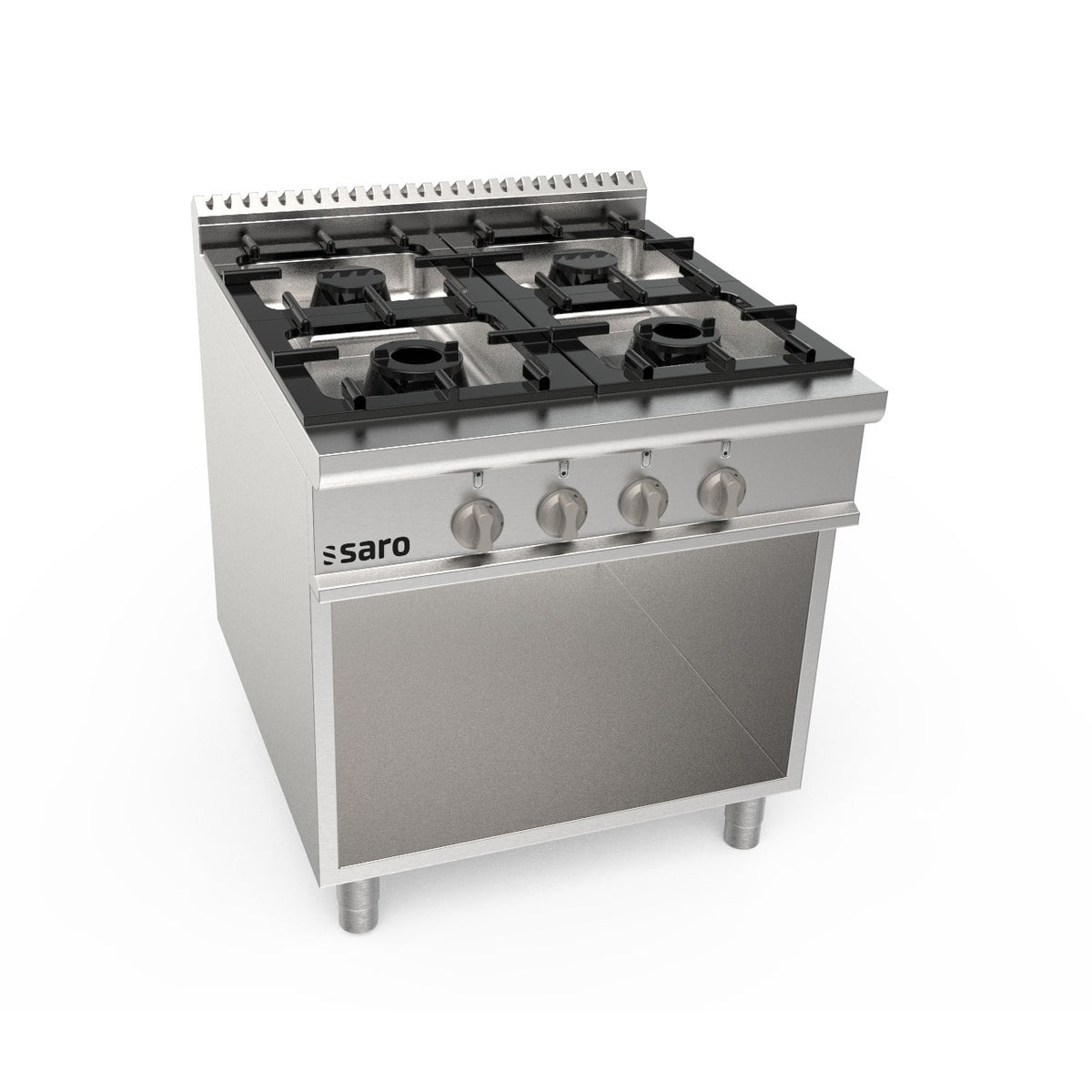 Cuisinière à gaz SARO à encastrer, 4 brûleurs LQ / CUG4BA - 423-8005