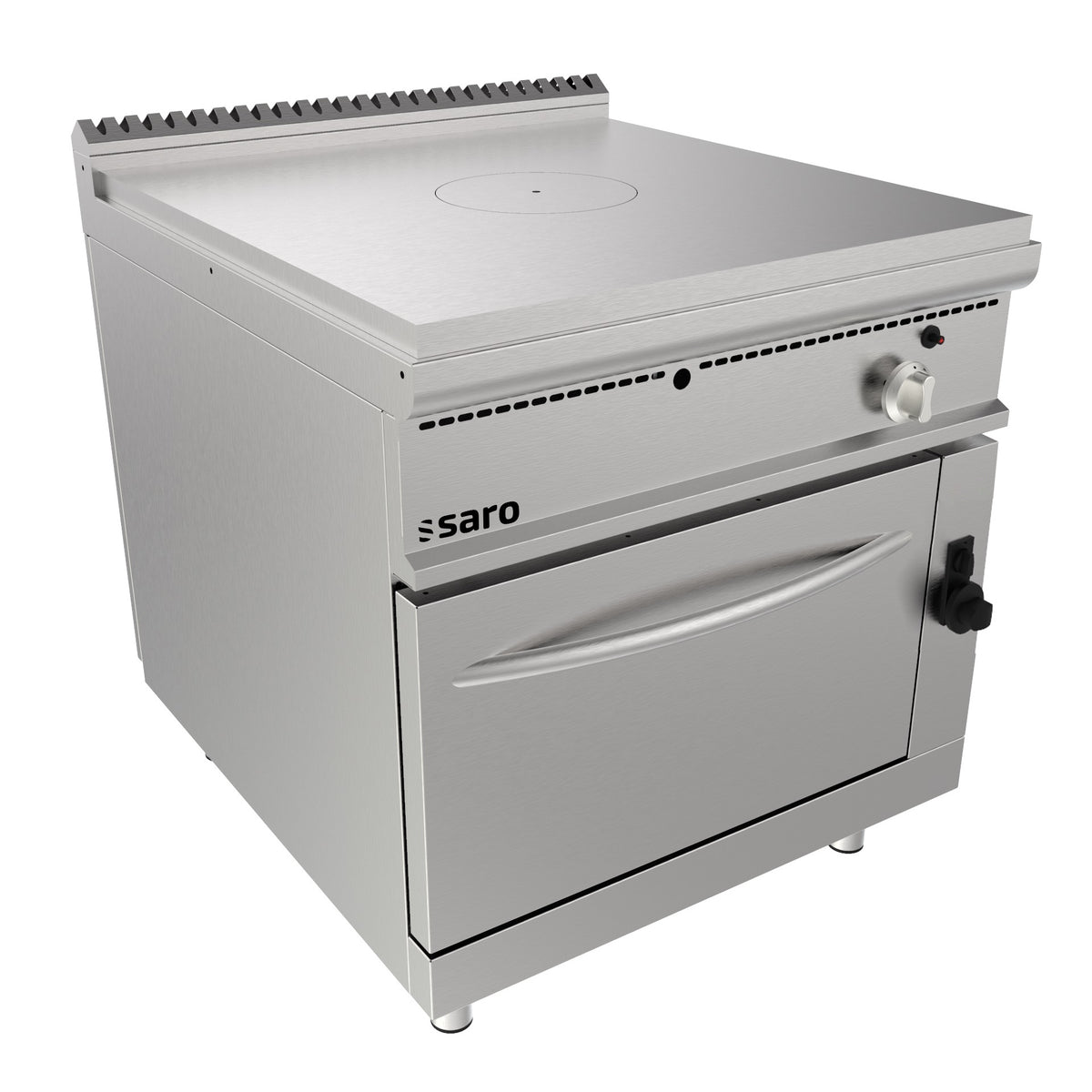 Cuisinière SARO à plaques chauffantes + four à gaz LQ / TPG4LO - 423-8105