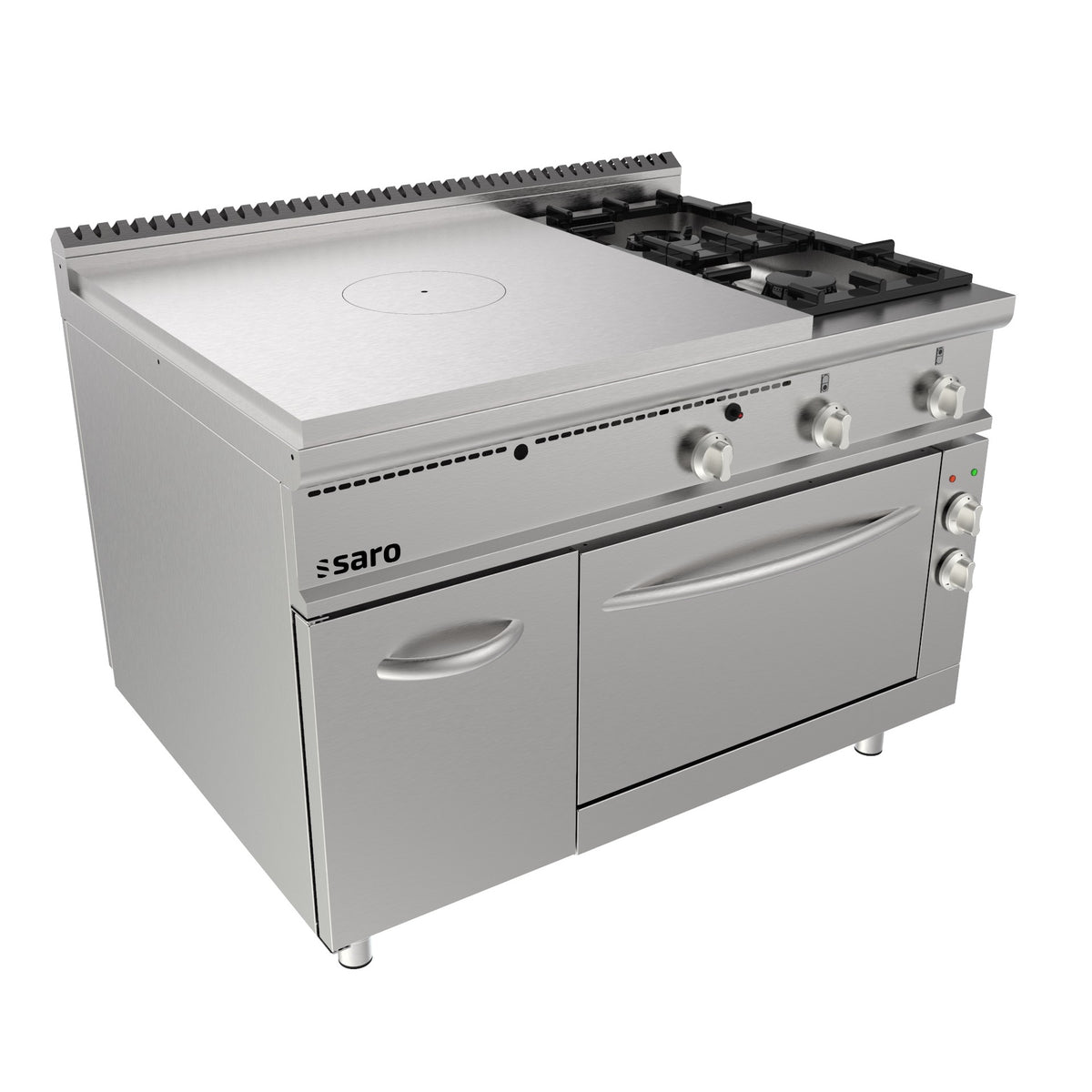 SARO Doorkookplaat fornuis elektrische oven + 2 branders + deur LQ - LQ / TPG6LE - 423-8125