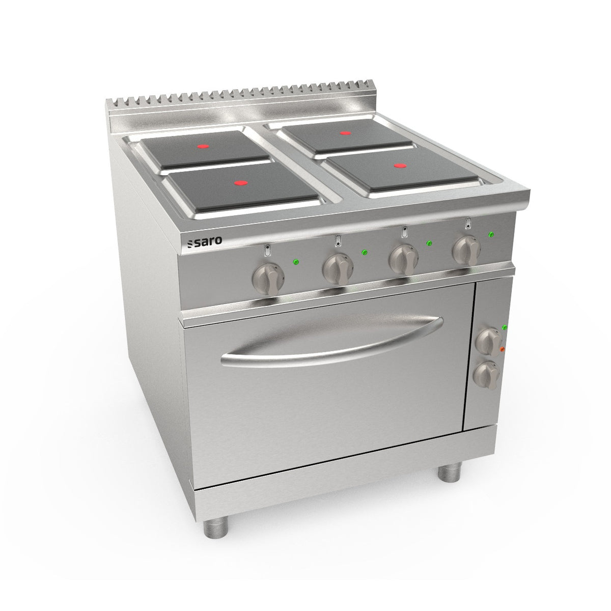 Cuisinière électrique SARO + four, 4 plaques LQ / CQE4LE - 423-8215