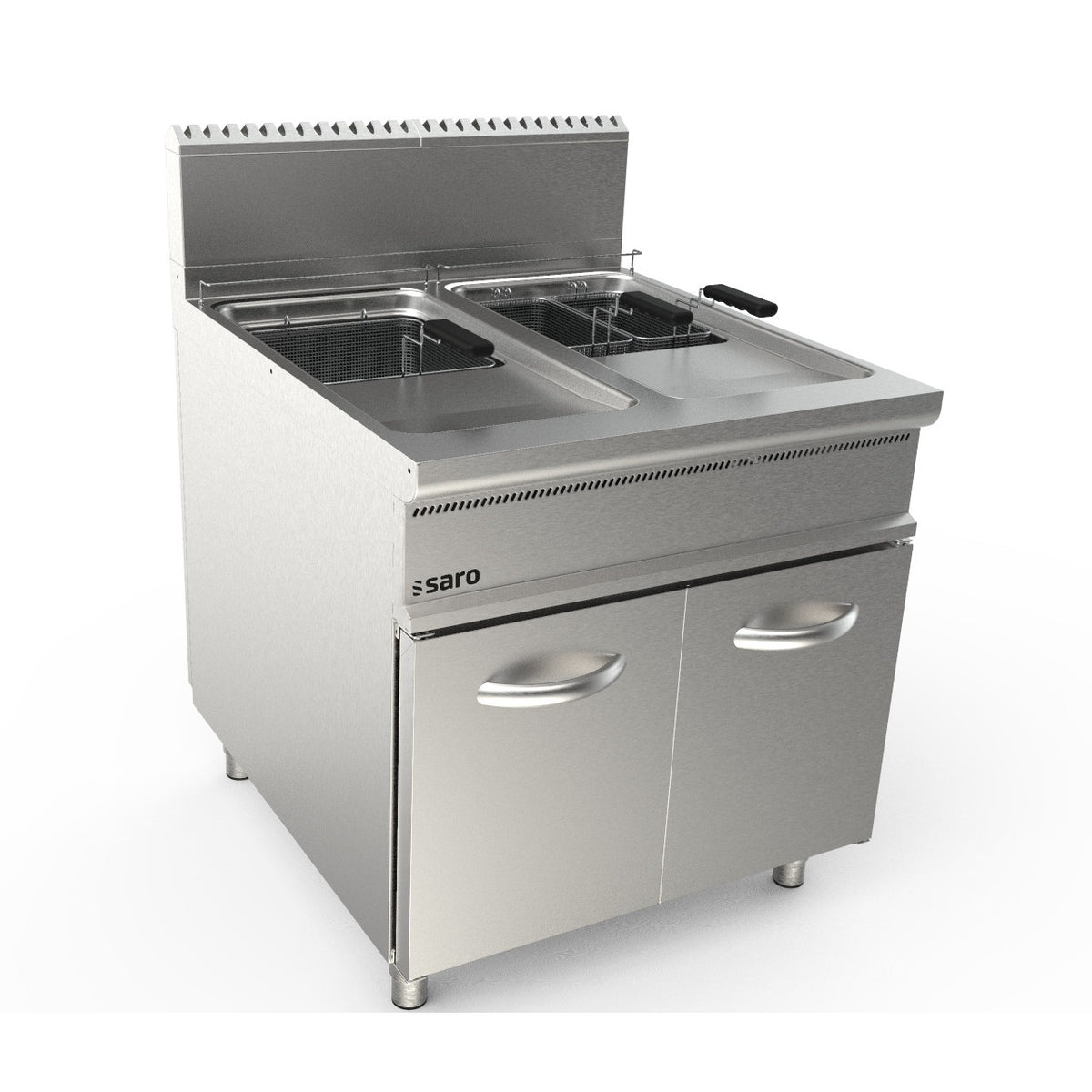 Friteuse à gaz SARO 2 x 22 litres LQ / FLG2V22 - 423-8305