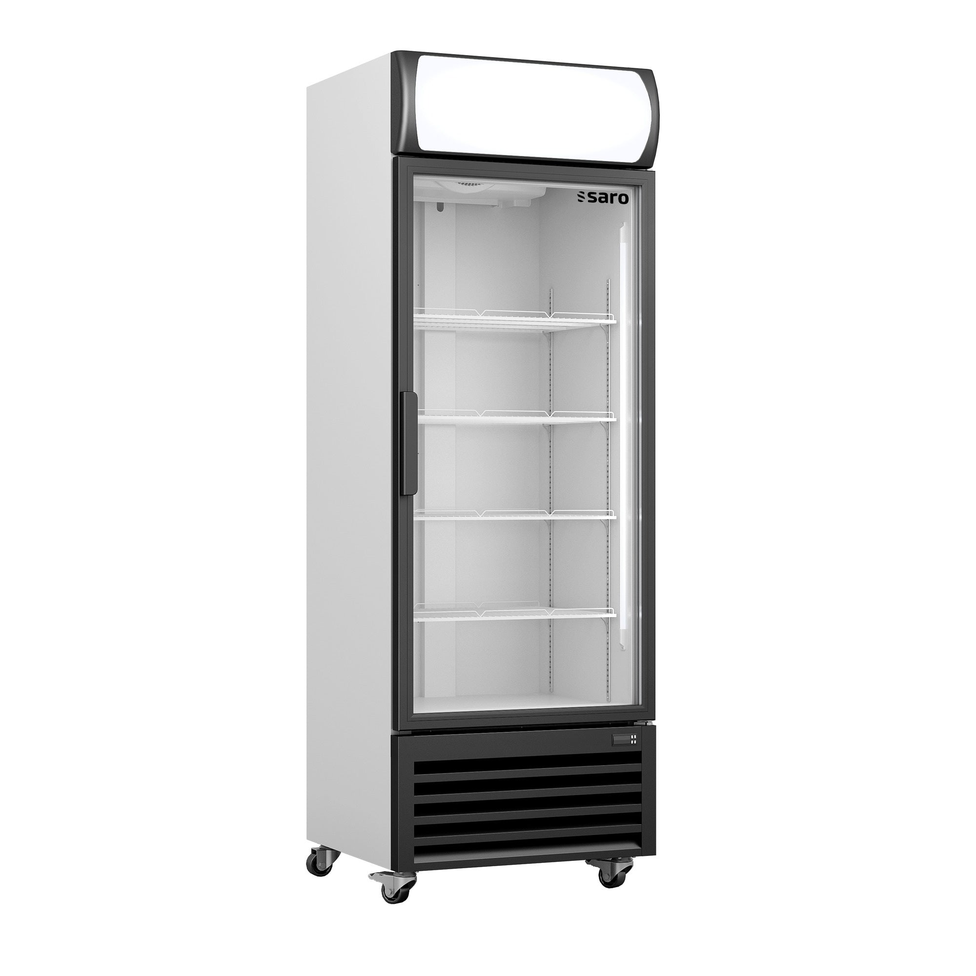 SARO Koelkast met glasdeur en reclame display GTK 370 - 453-1004