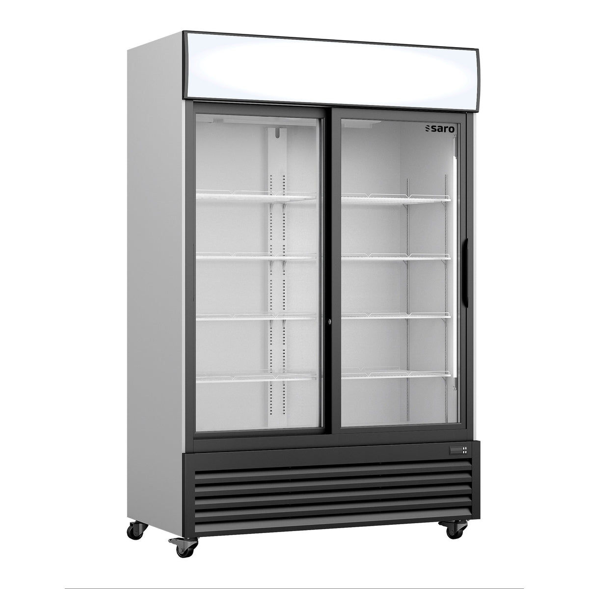 SARO Koelkast, glazen schuifdeur + reclame display GTK 700SD - 453-10075