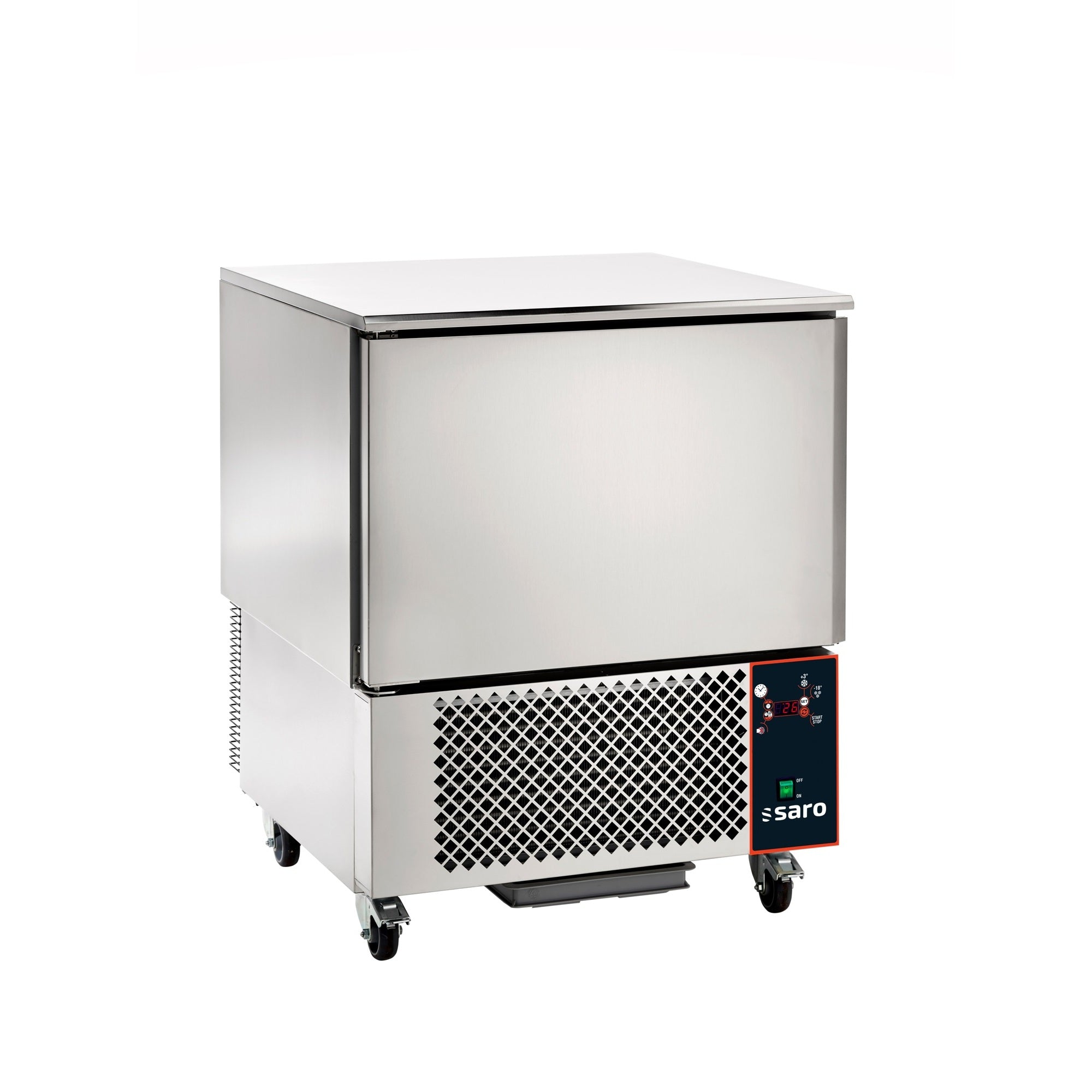 Congélateur à choc SARO - 5 x 1/1 GN, sur roulettes, ATTILA 5 - 455-1505