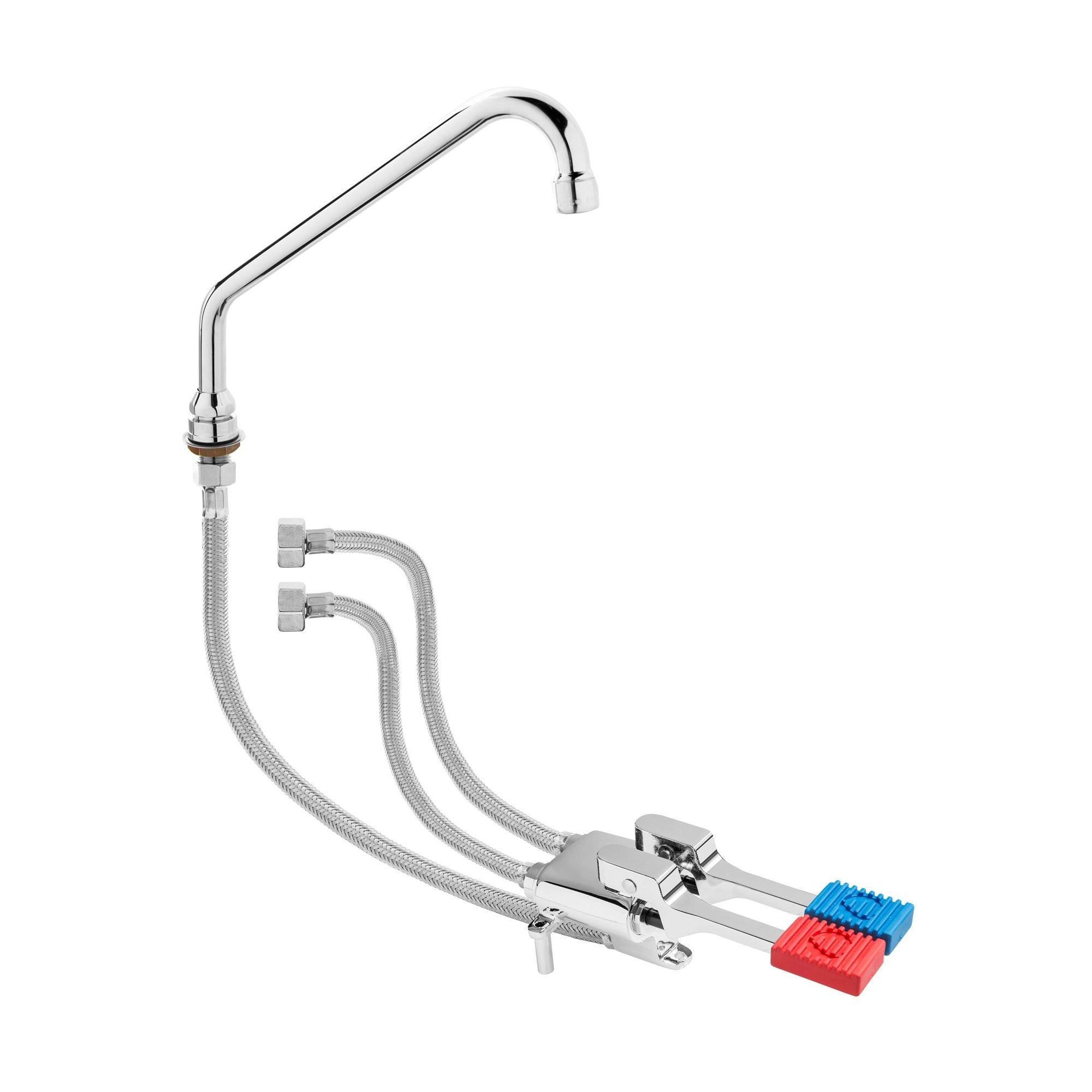 SARO kraan voetpedaal - koud/warm water set THEA - 457-1025