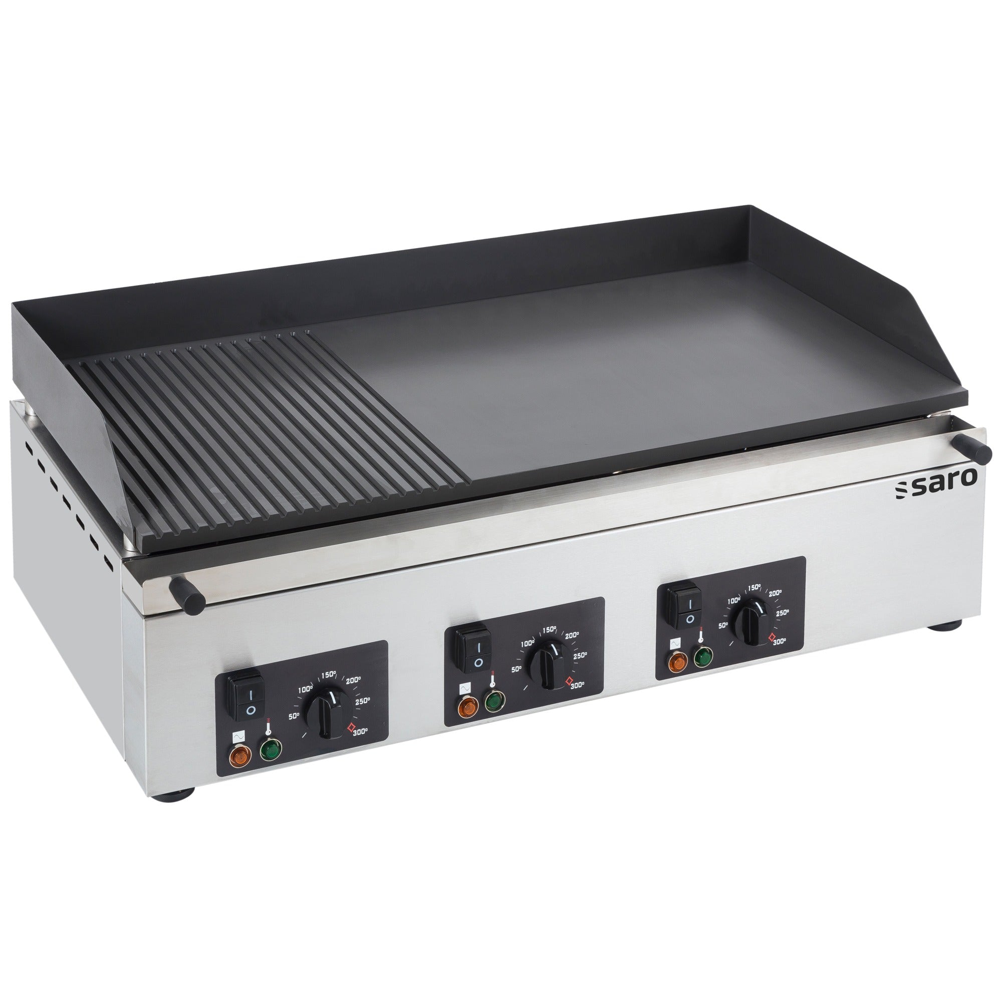 Plaque de cuisson SARO GPK 810 1/3 rainurée, 2/3 lisse - 458-1046