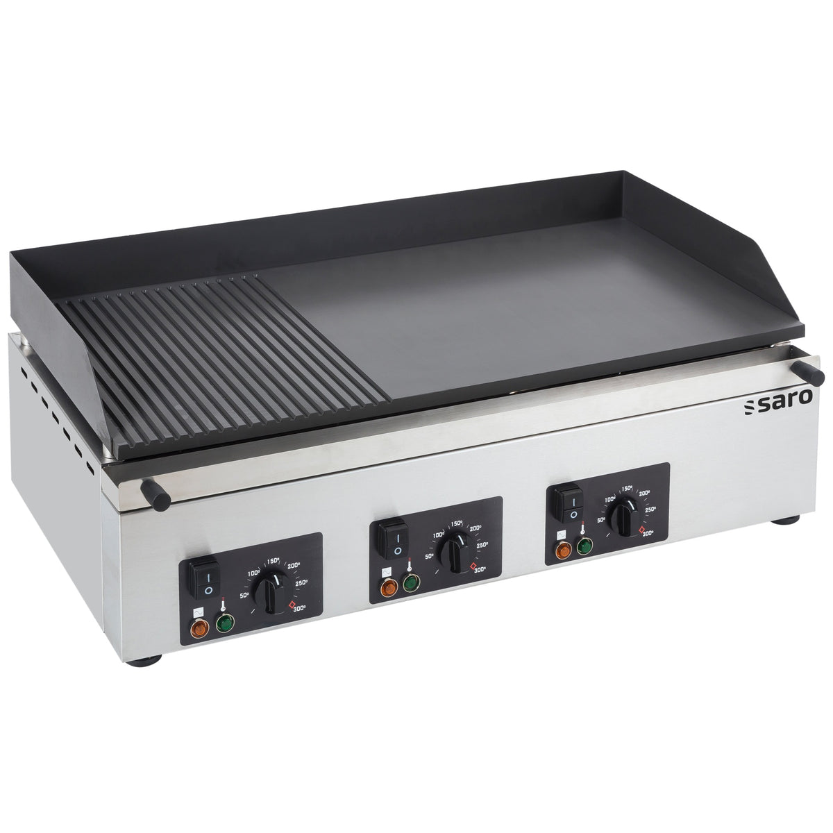 Plaque de cuisson SARO GPK 810 1/3 rainurée, 2/3 lisse - 458-1046